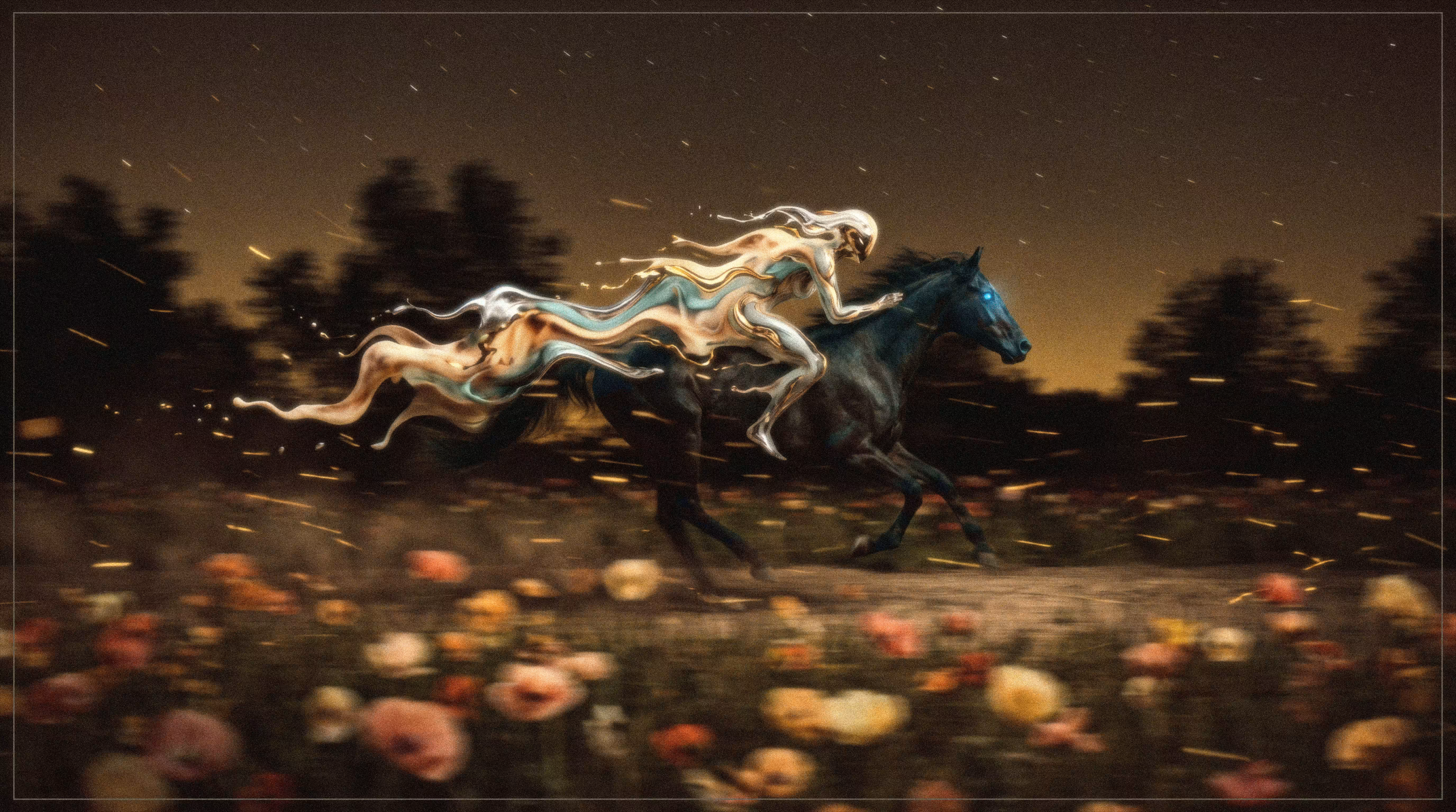 The Archive of Elsewhere: Racing The Night On A Shadow Steed