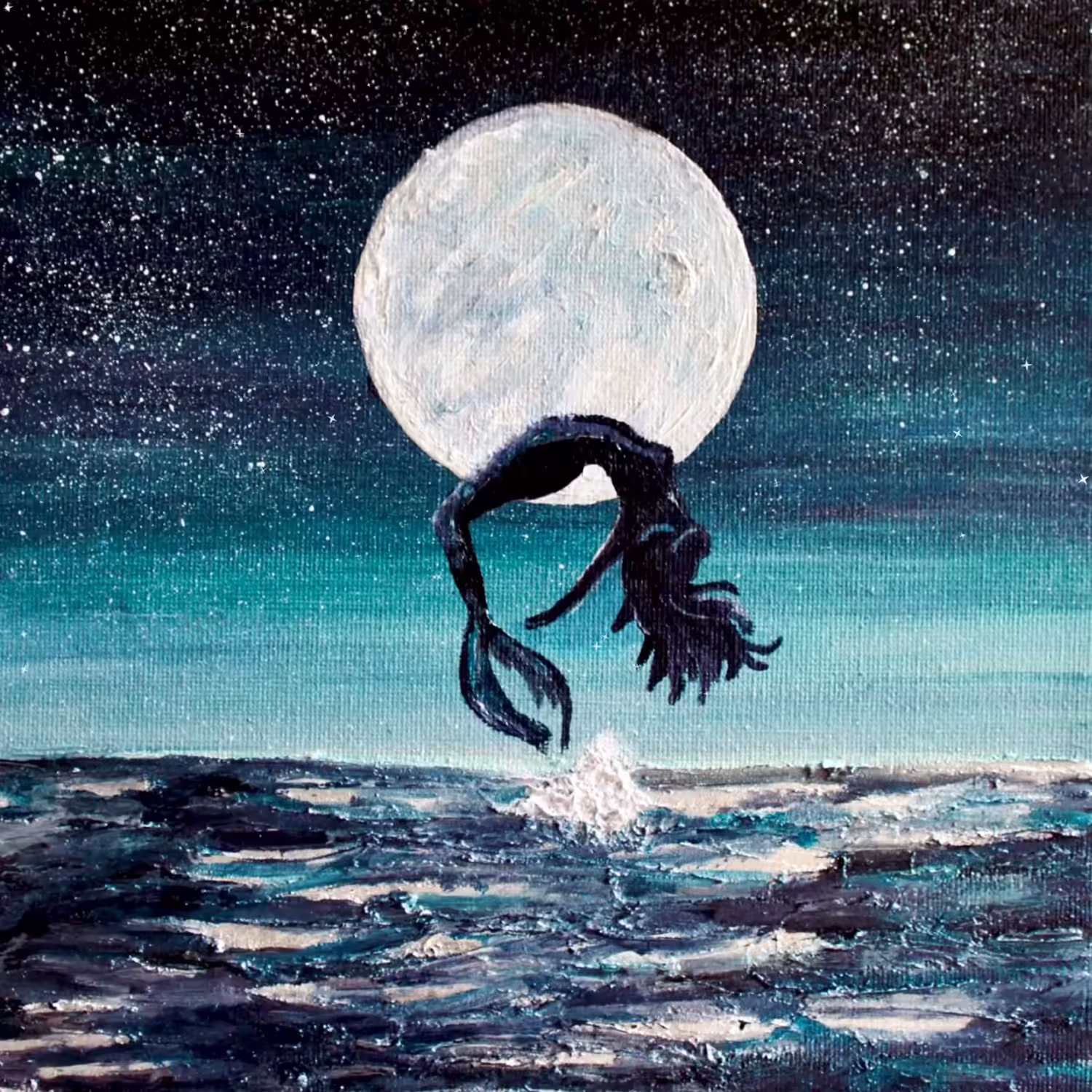Caribbean Mermaid: Dancing With The Moon