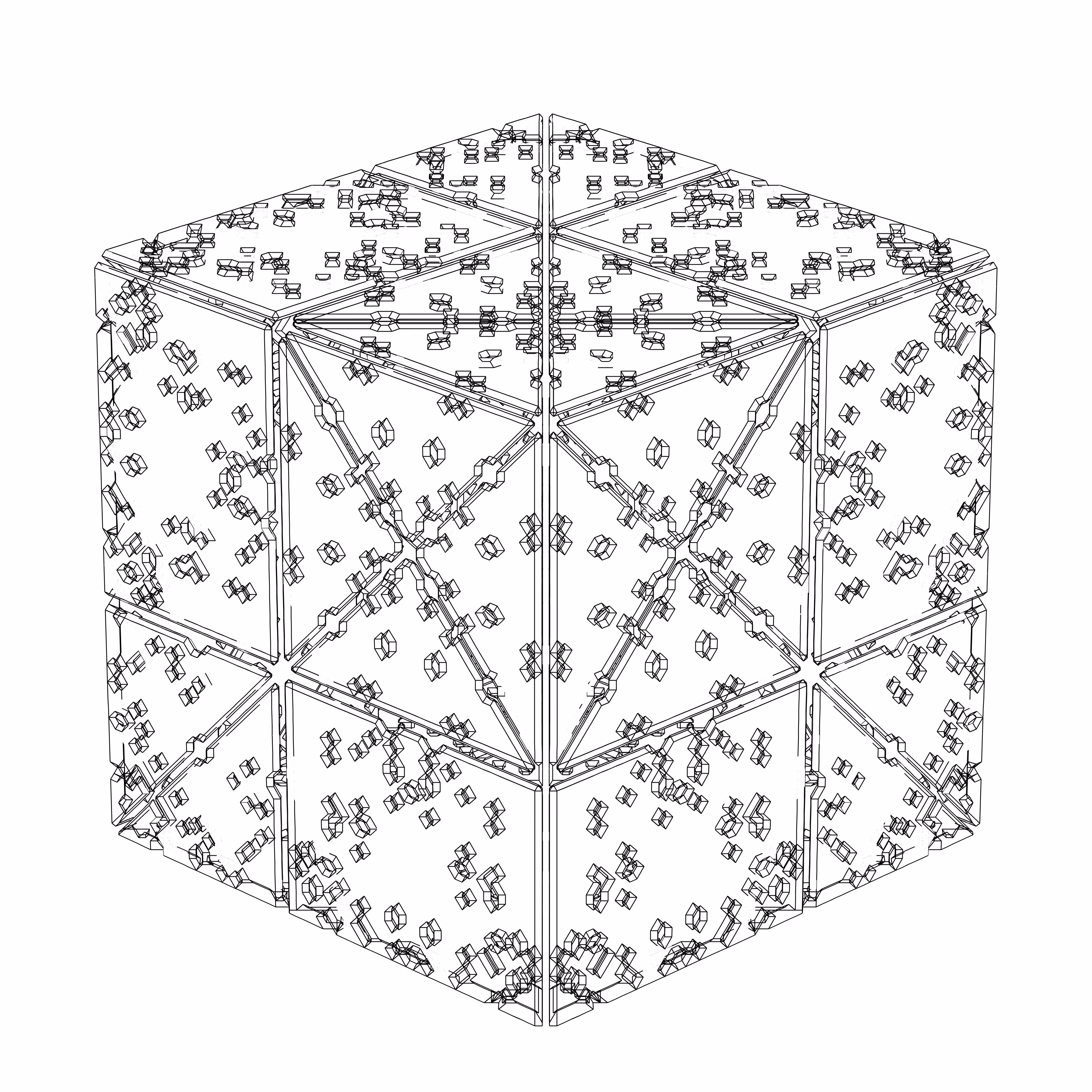 LL21 Alien Art Cube #620