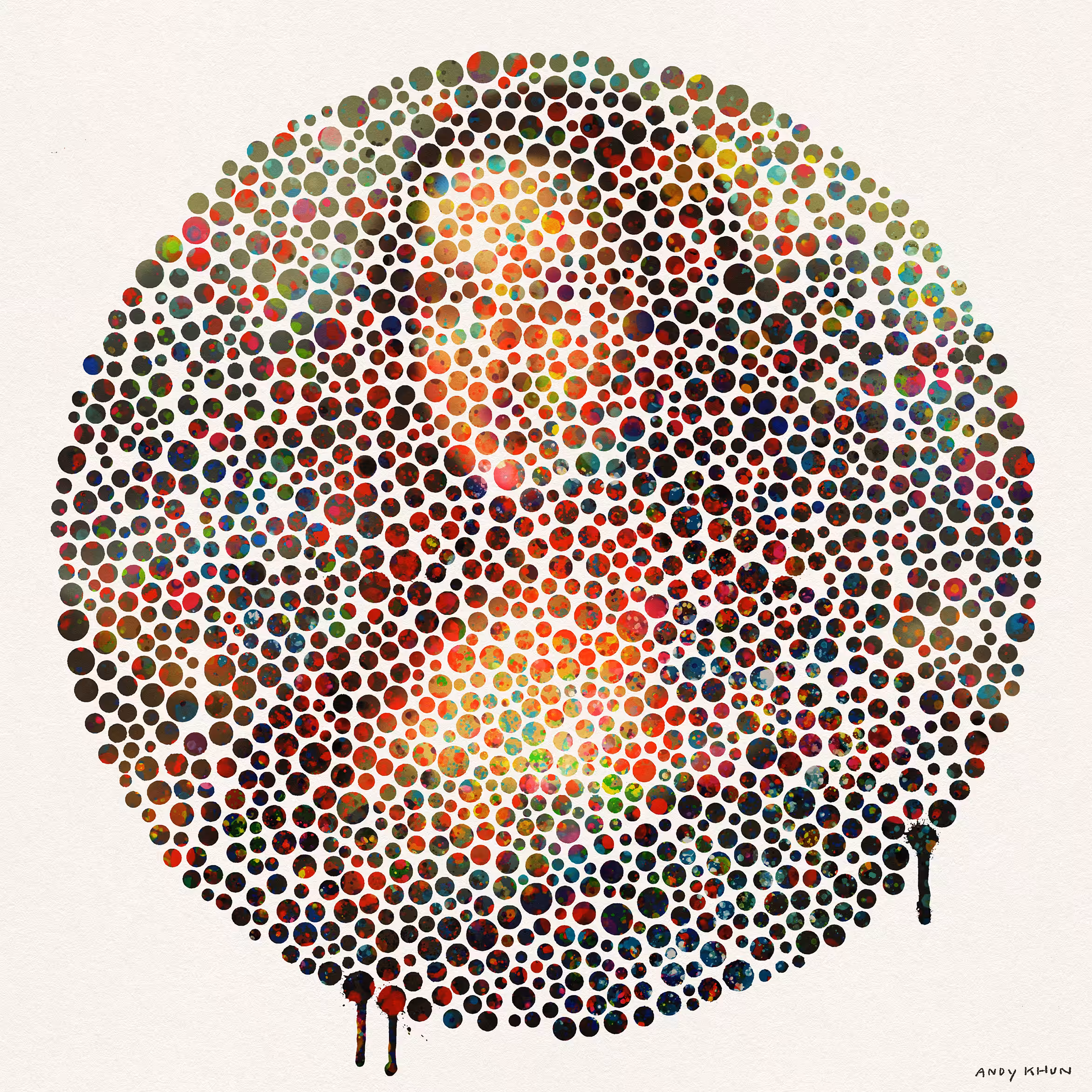 The Ishihara Test for disappeared images 