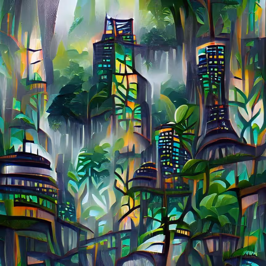 jungle fever in times square nyc ai generated 3