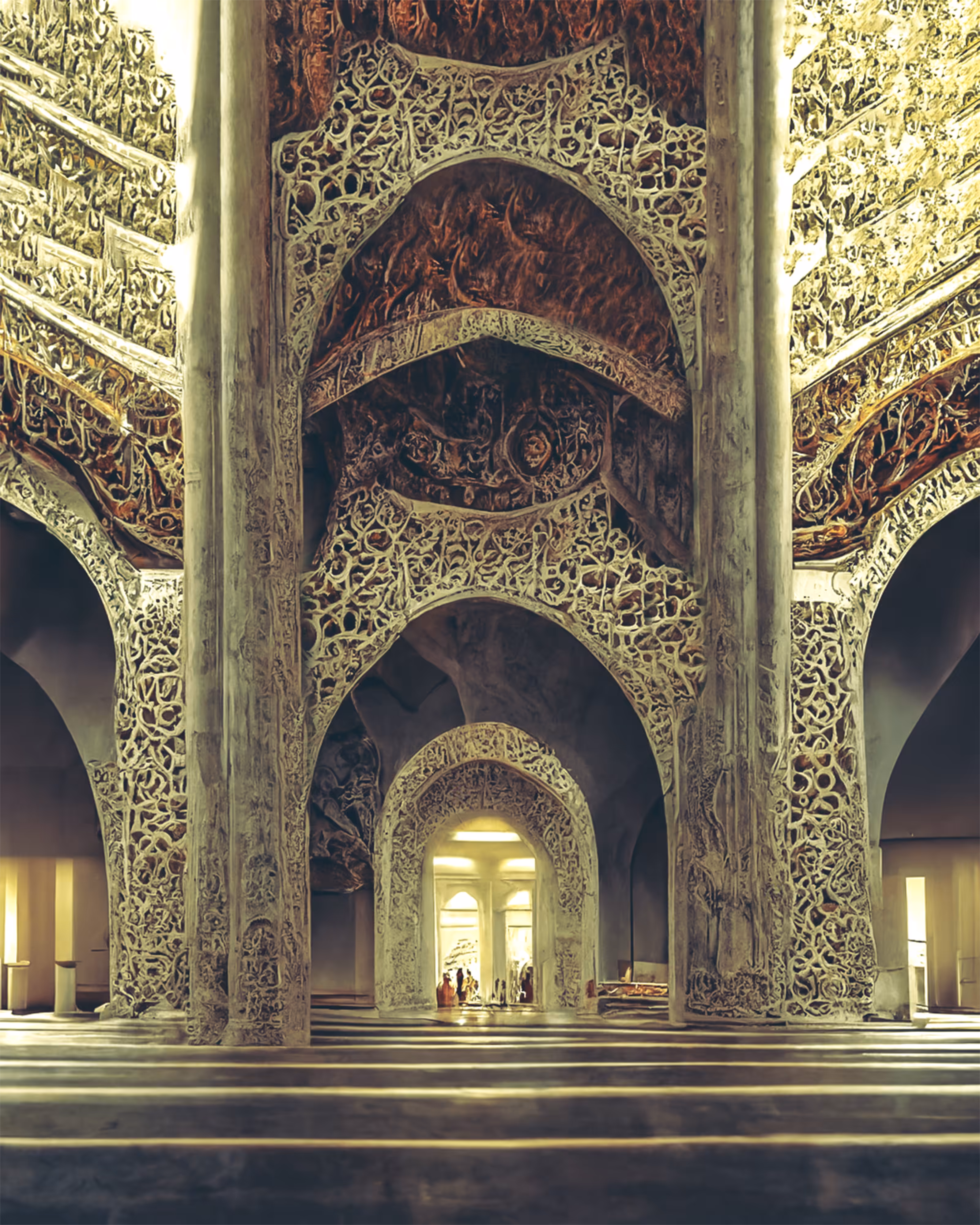 golden mosque