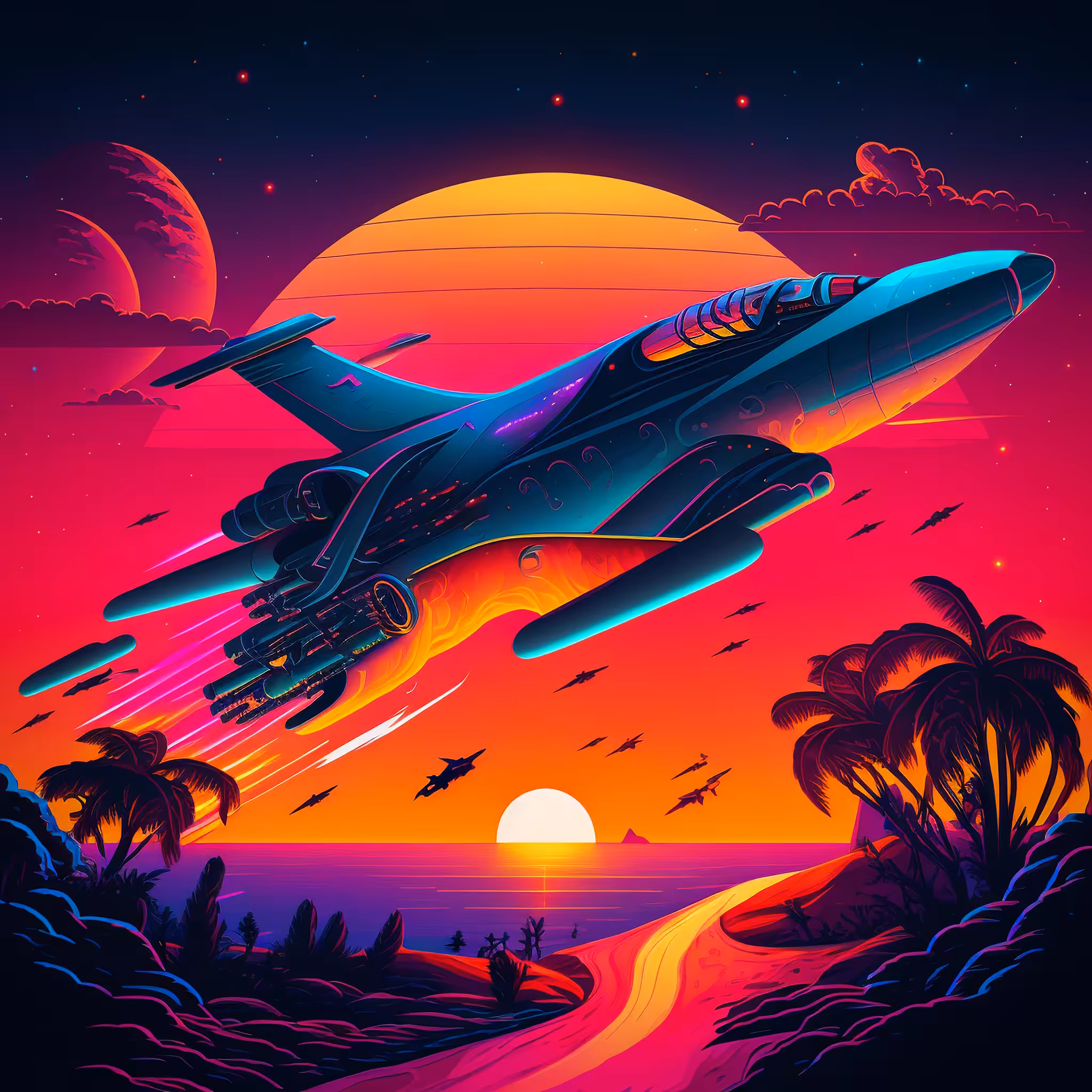 Vibrant Skies