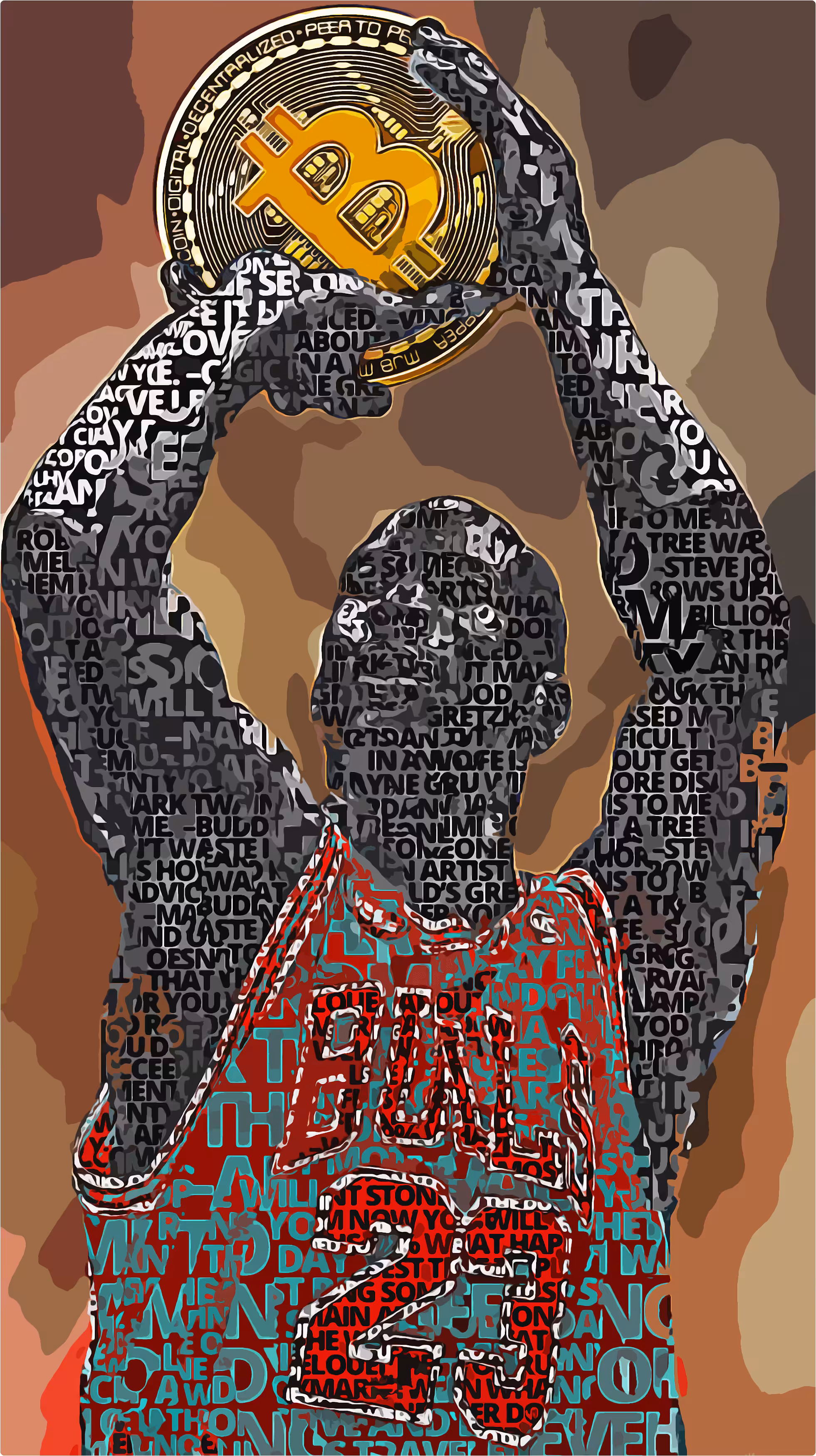 Michael Jordan and Bitcoin - Motivational Poster