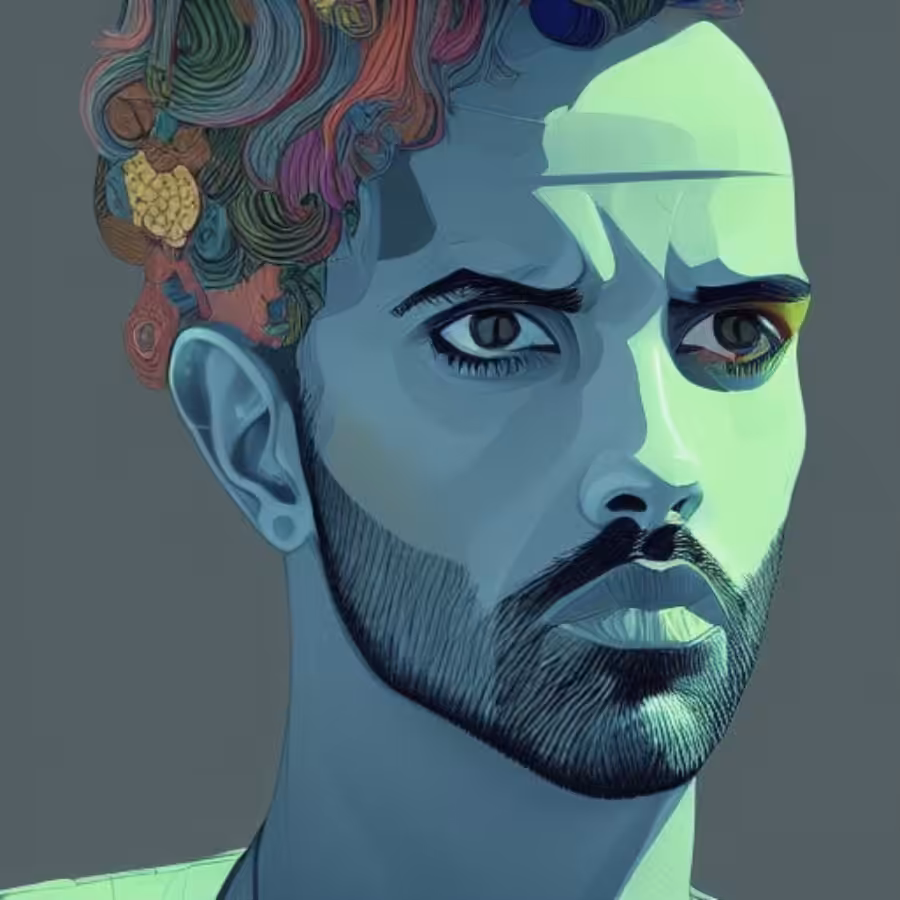 AI generated portrait