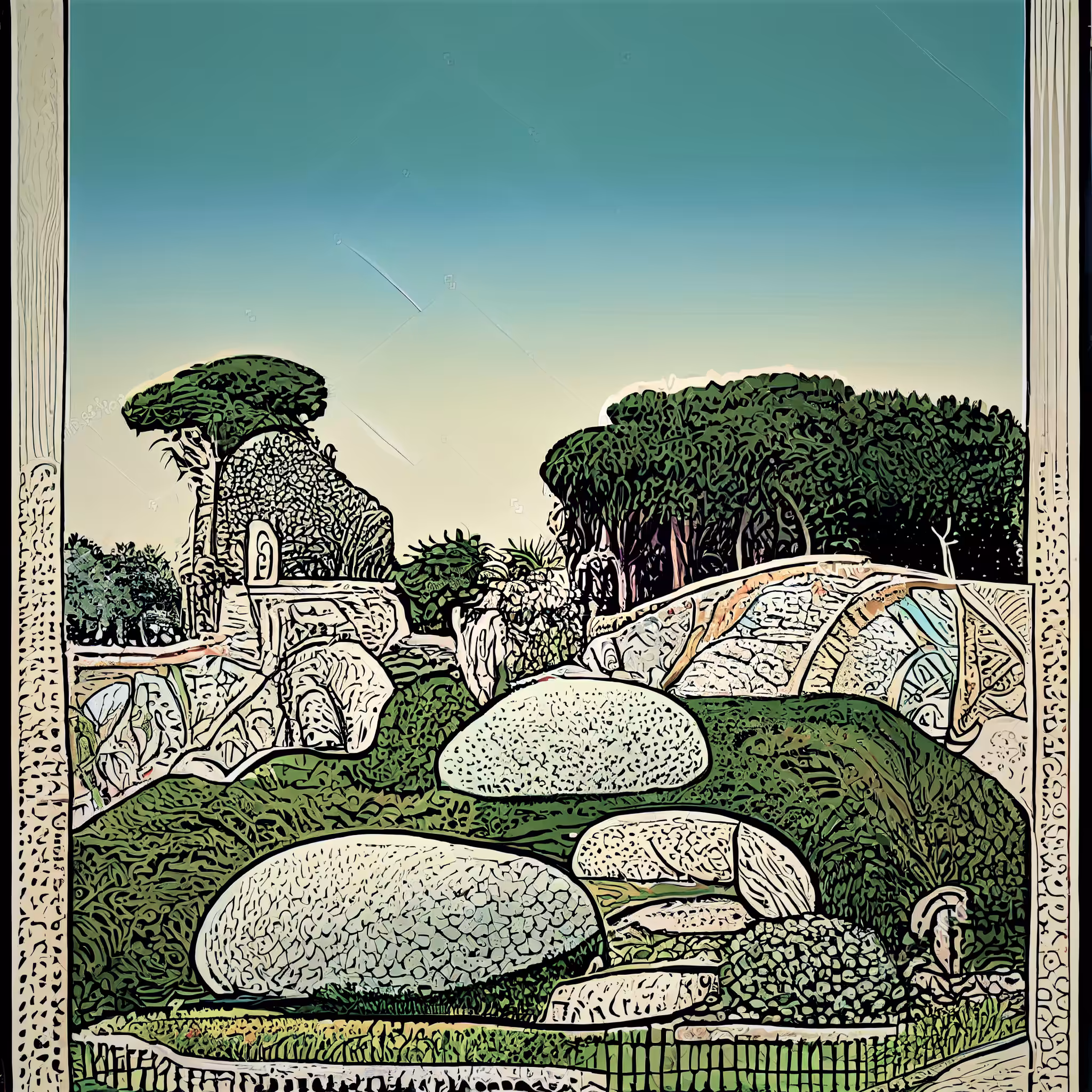 GARDENS: Garden of the Three Stones