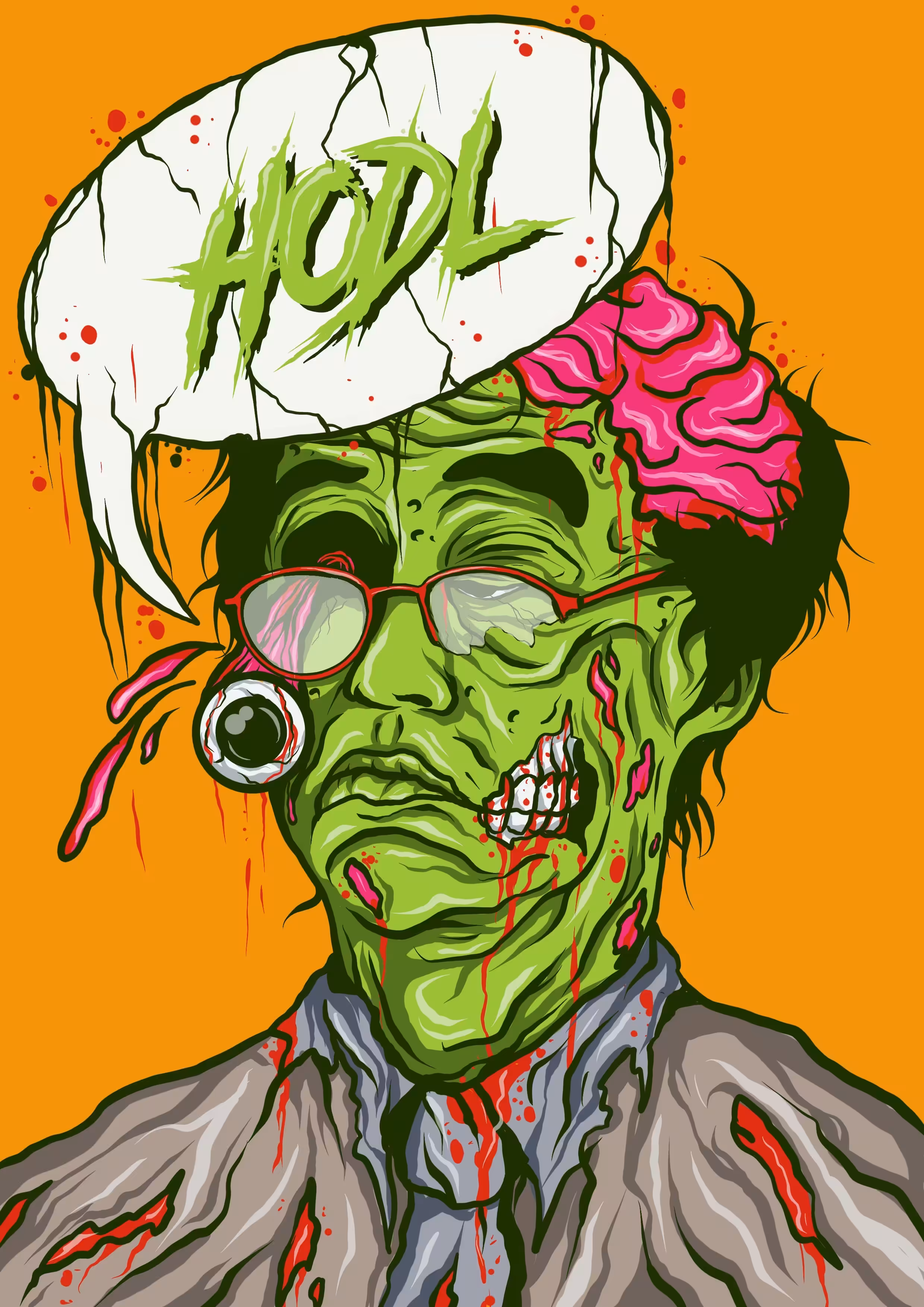 Satoshi Naughty Zombie #006