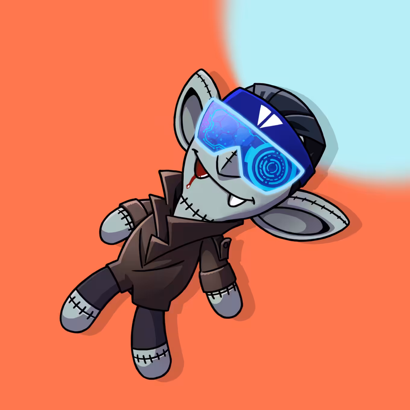 #1648 Sneaky Vampire Teddys