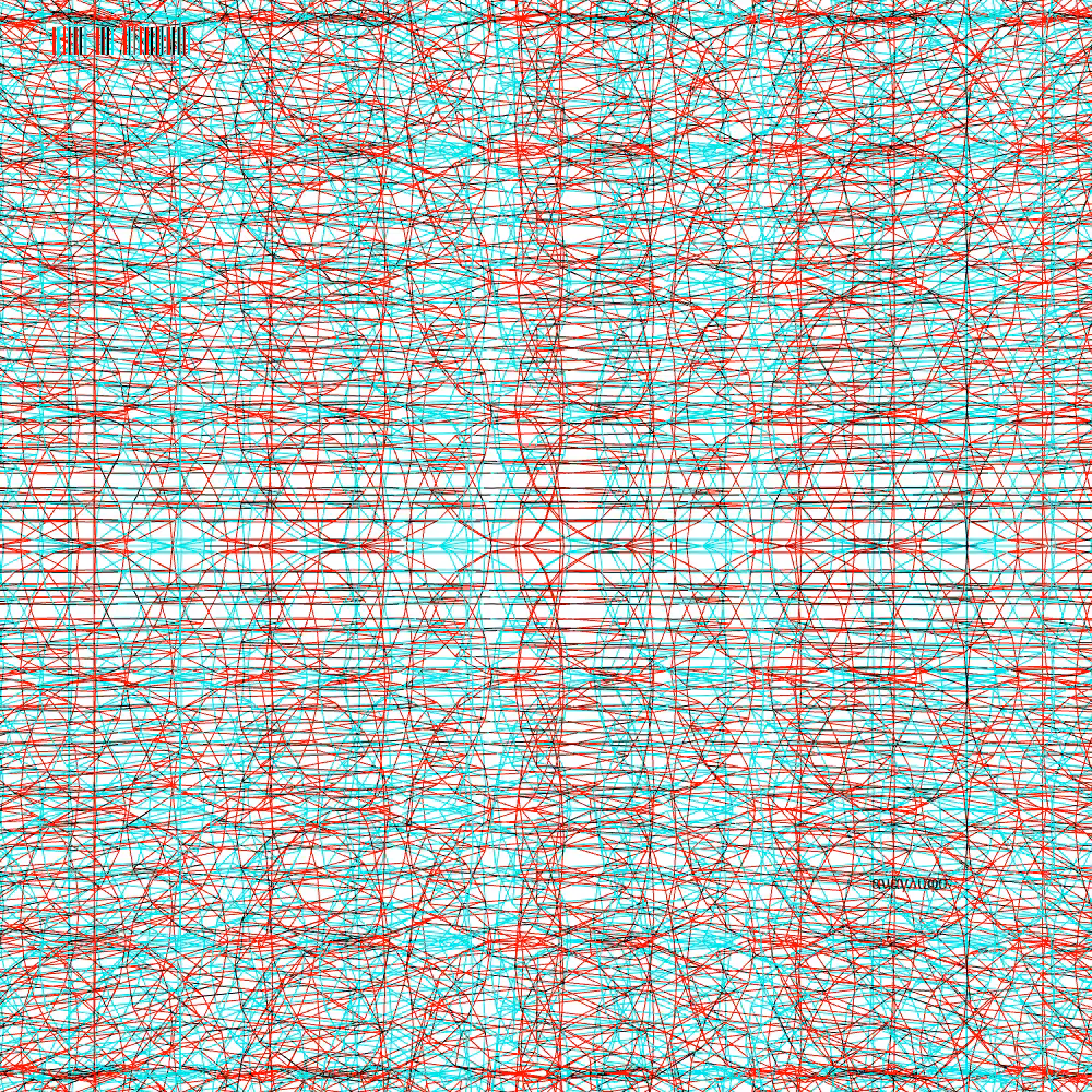 anaglyphic - delta pattern #12