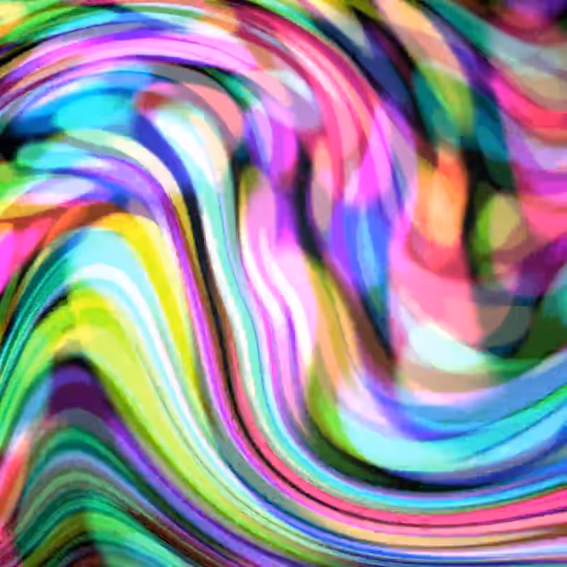Neon Spore Vortex #7
