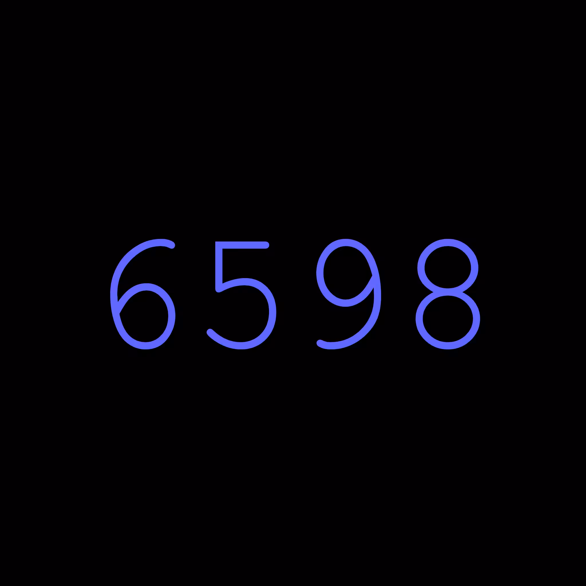 6598