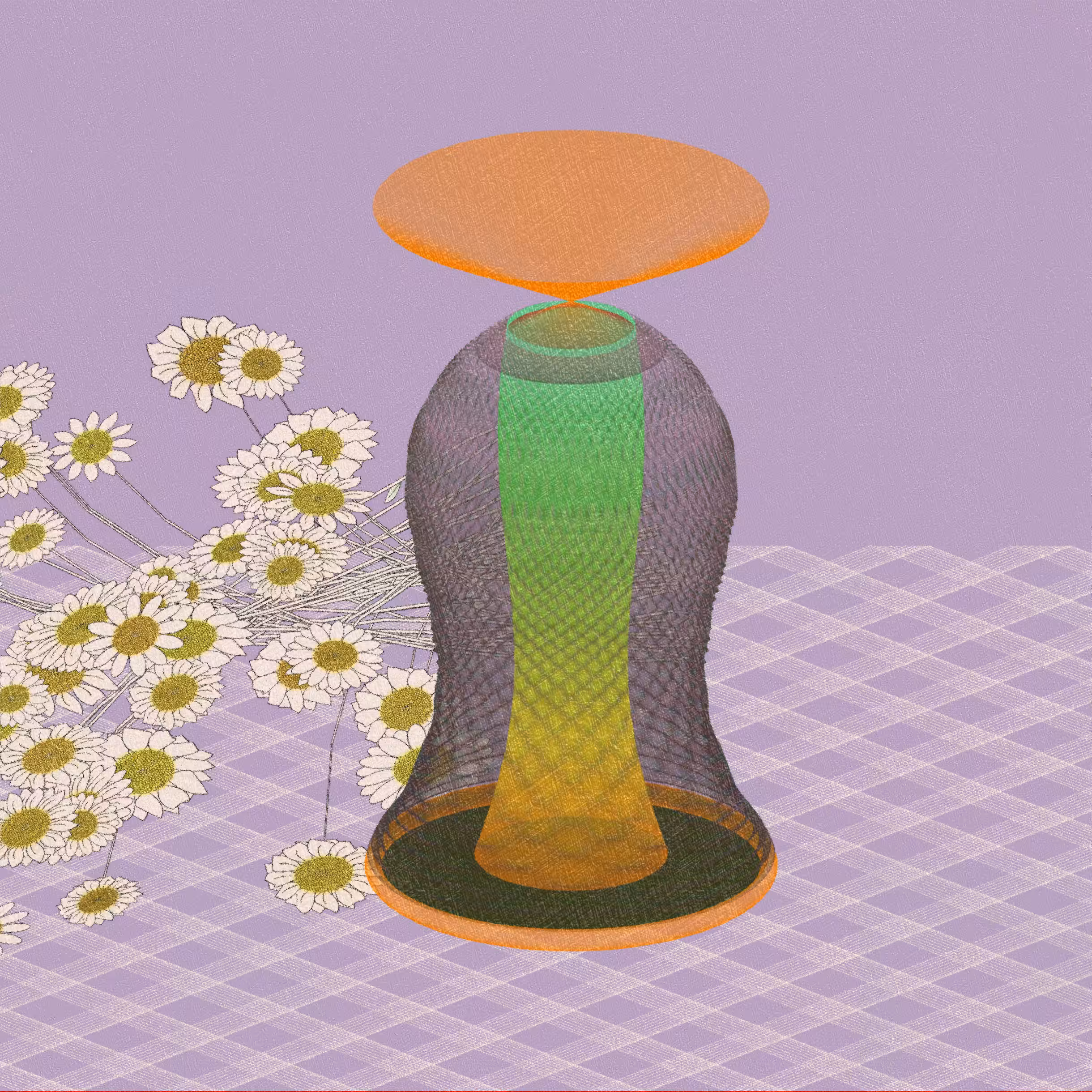 Vases and Daisies #40
