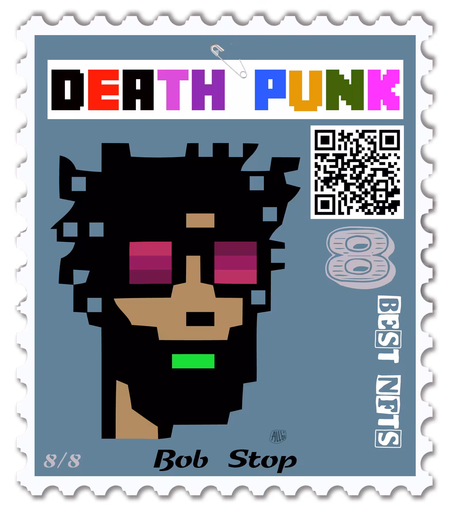 DEATH PUNK STAMP 8 - Rob Stop