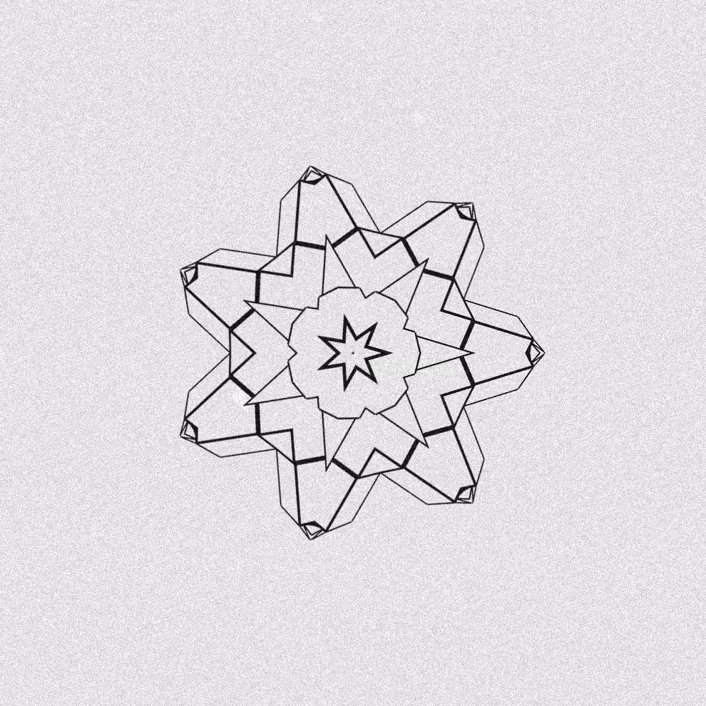 Monochrome Kaleido #423