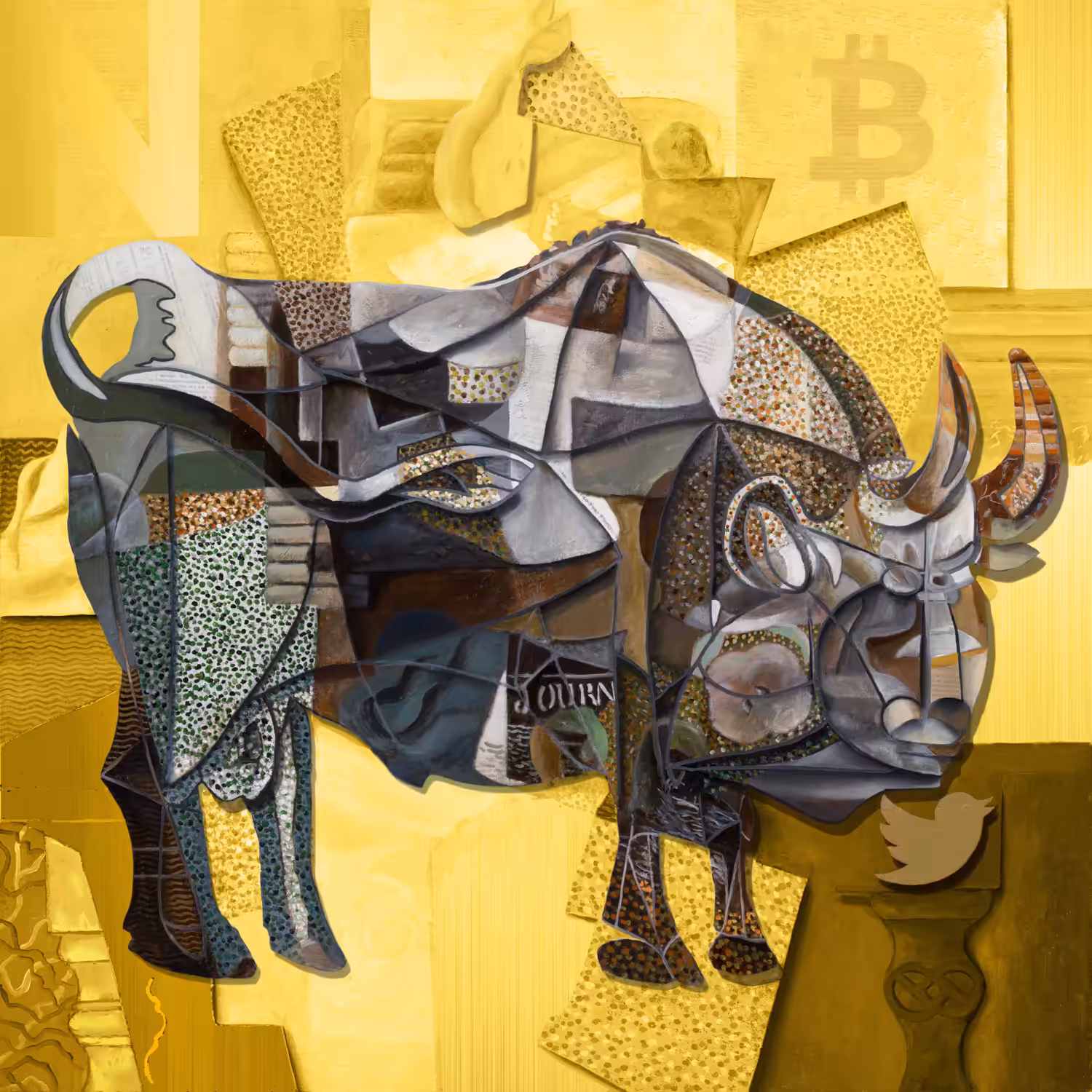 The Bitcoin Bull - Gold