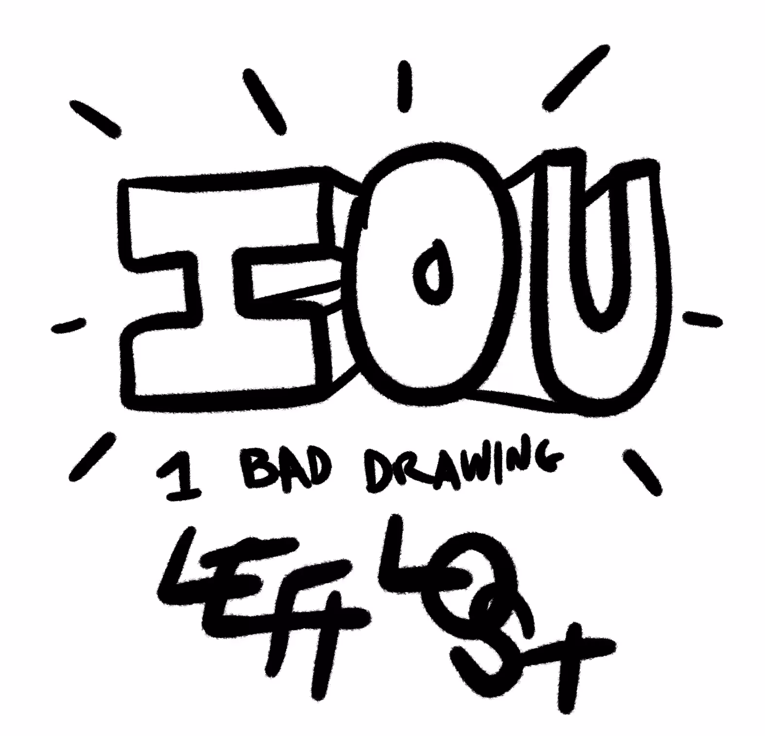 Bad Art IOU