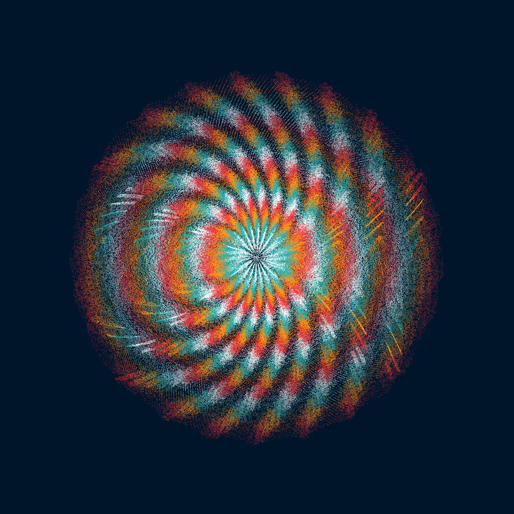CIRCULAR MURMURATIONS #45