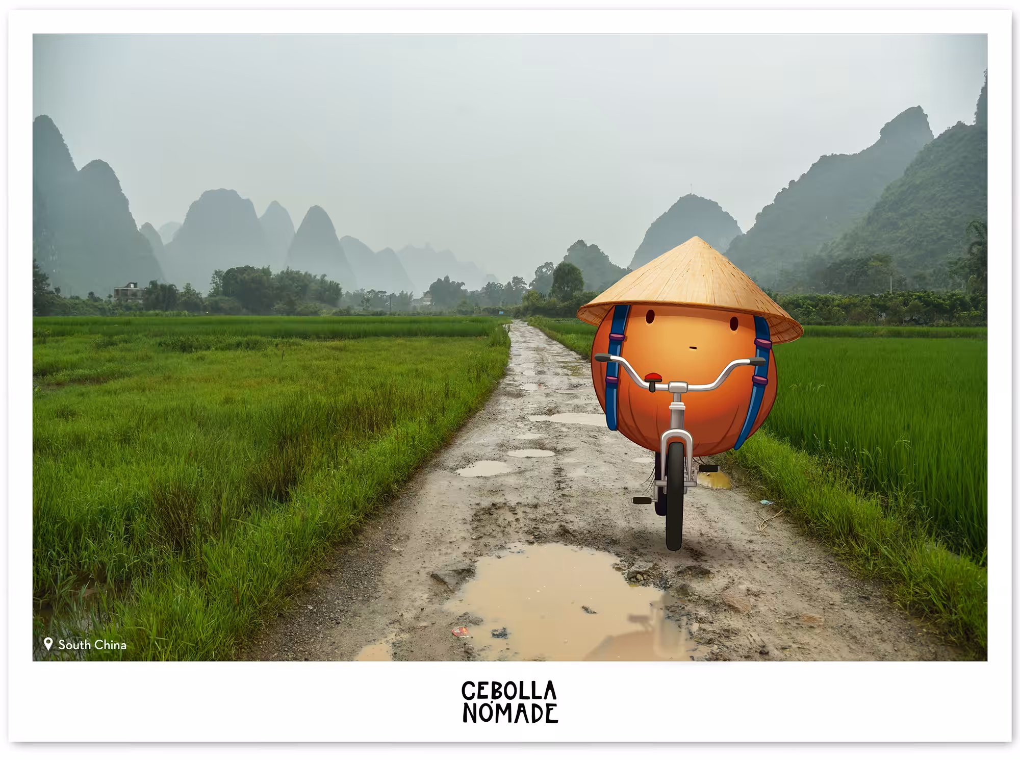 Nomad Onion Postcard #3 - South China