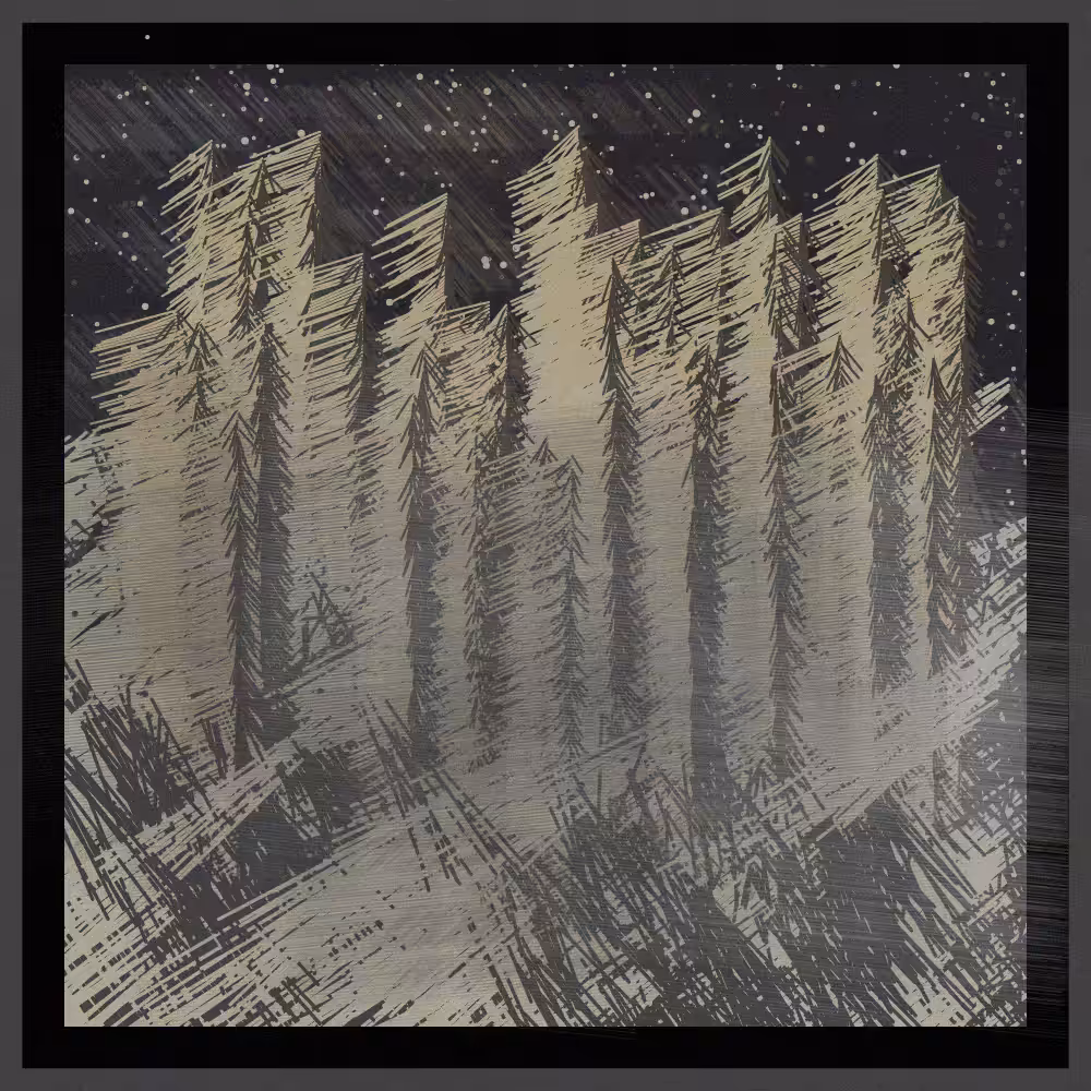 Moonlit hills #20