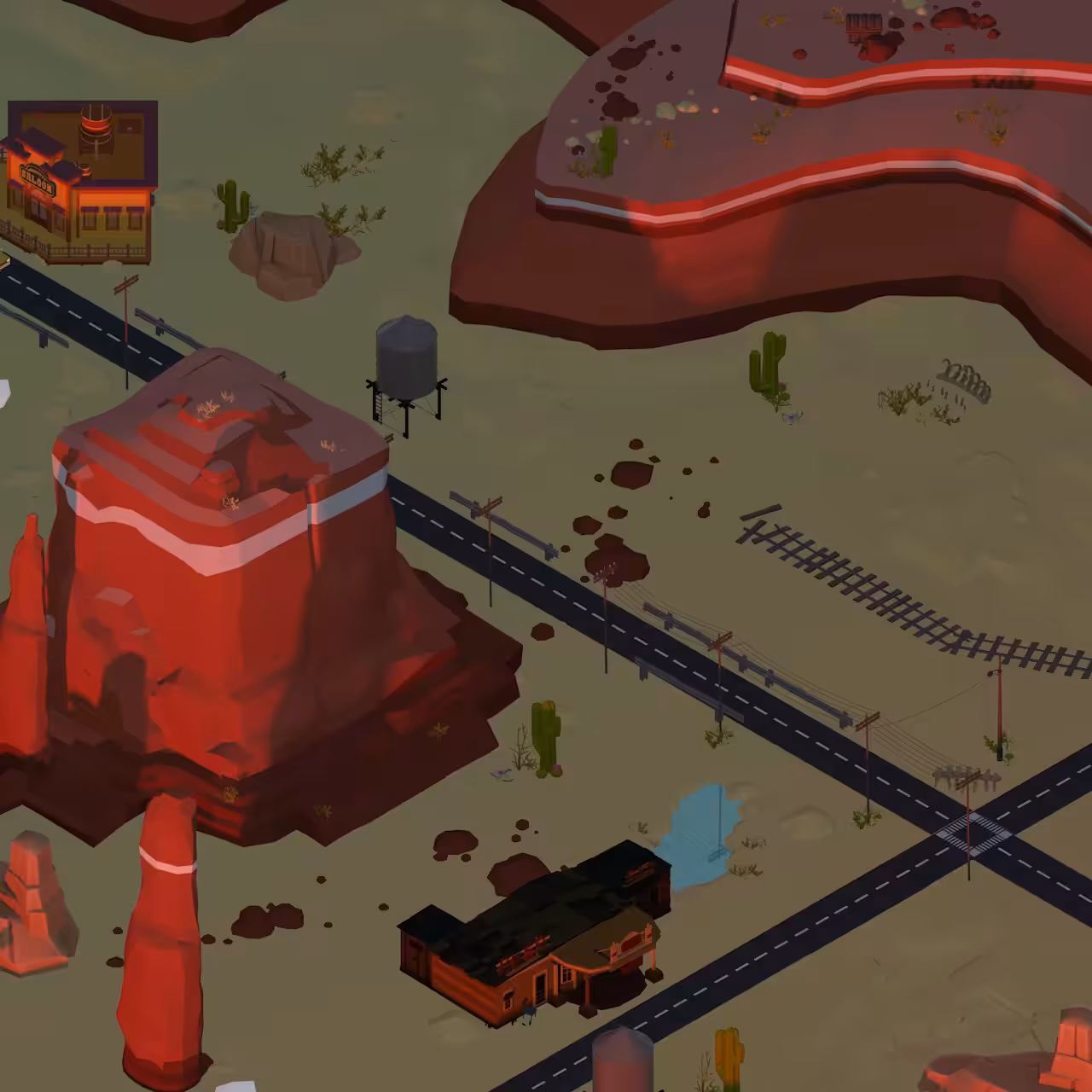 THE TALKING MAPS - Desert Scene 1