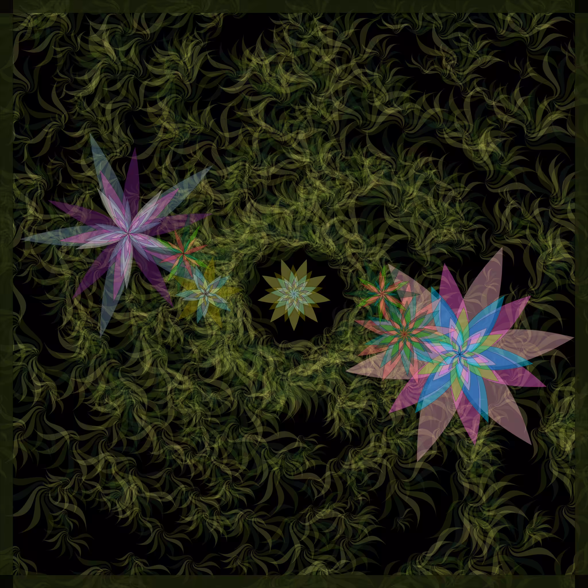 Bezier Garden #43
