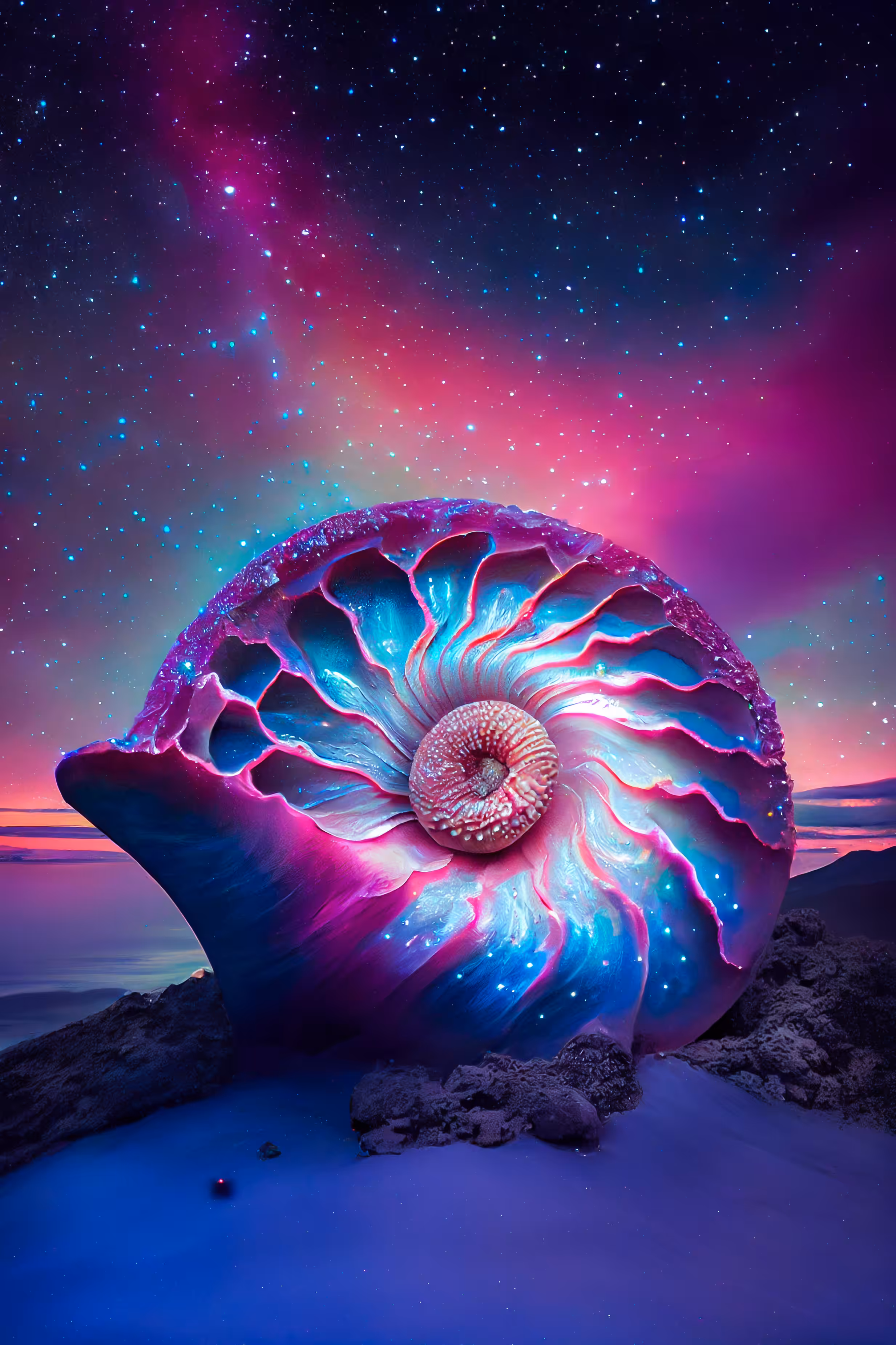 AI Seashells No. 3