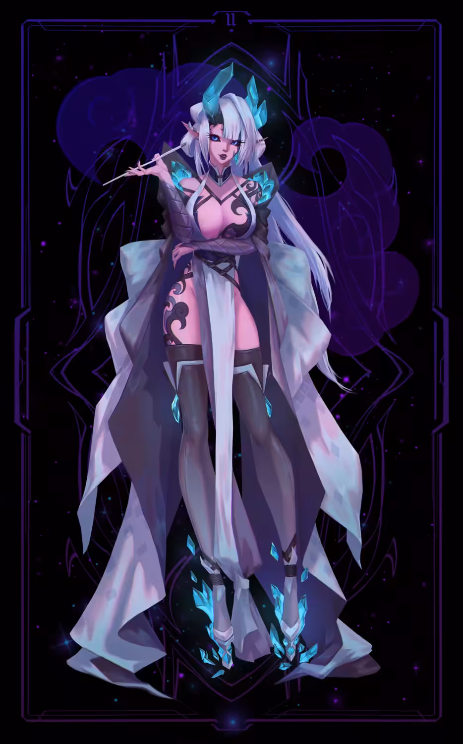 Cyber Tarot - The High Priestess