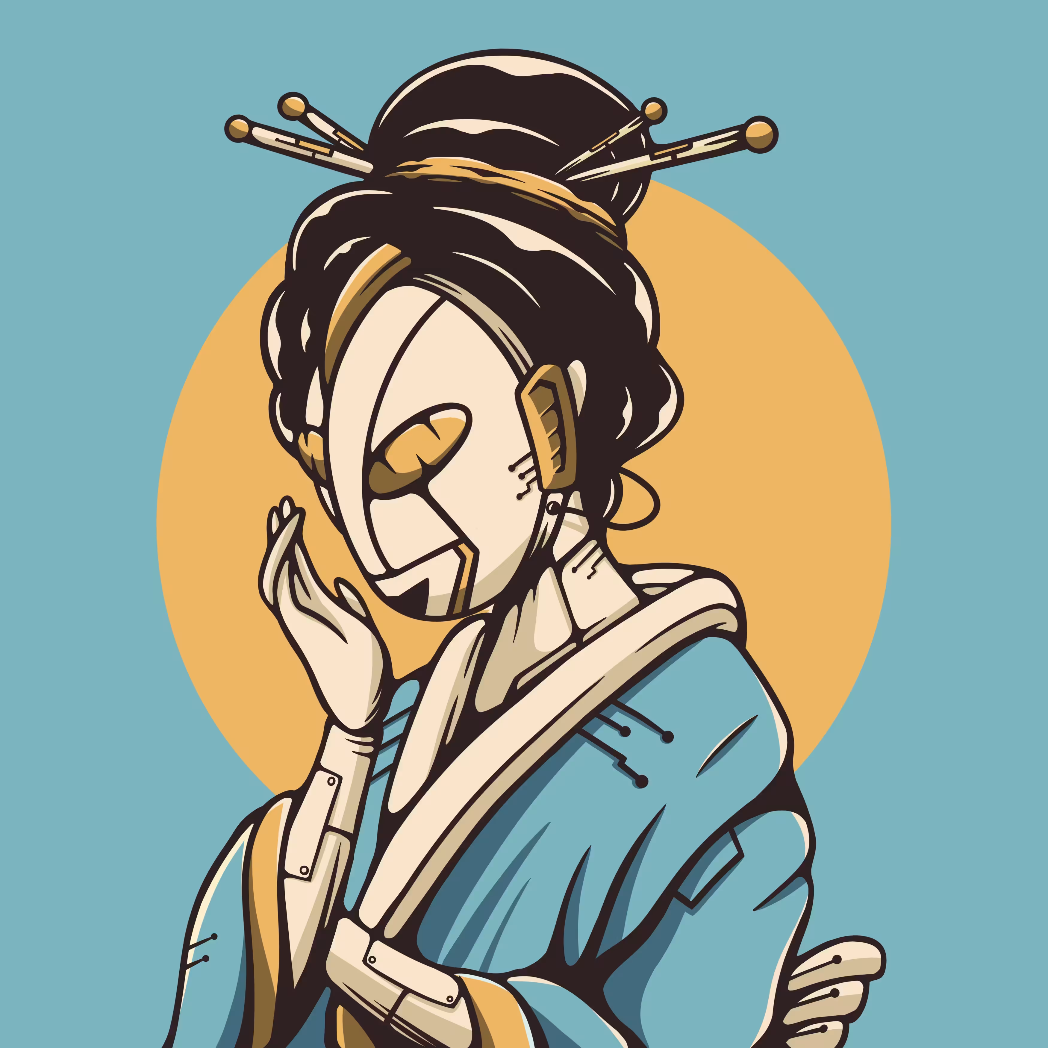 Geisha Series 04/05 : Ultraman Mask