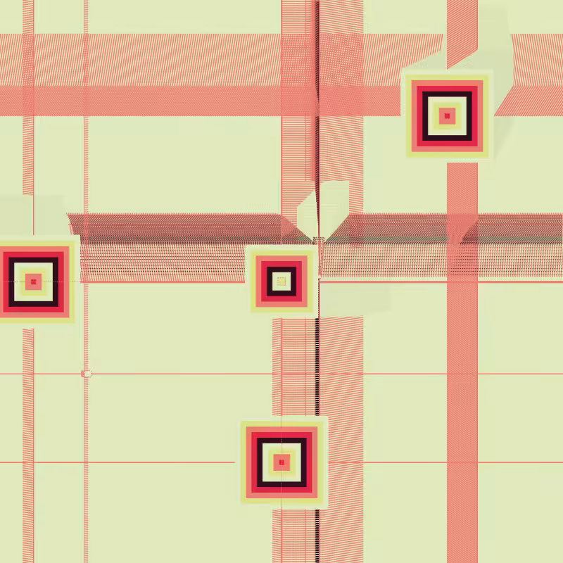 Living Squares Study I #12