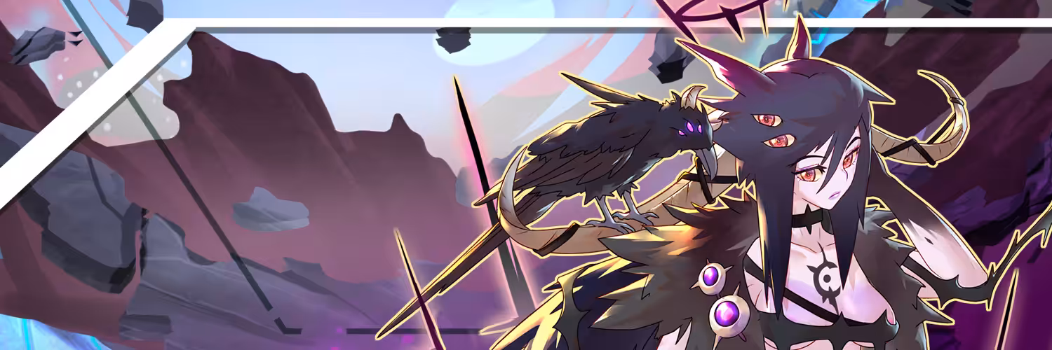Twitter Banner OC109 Caged Raven