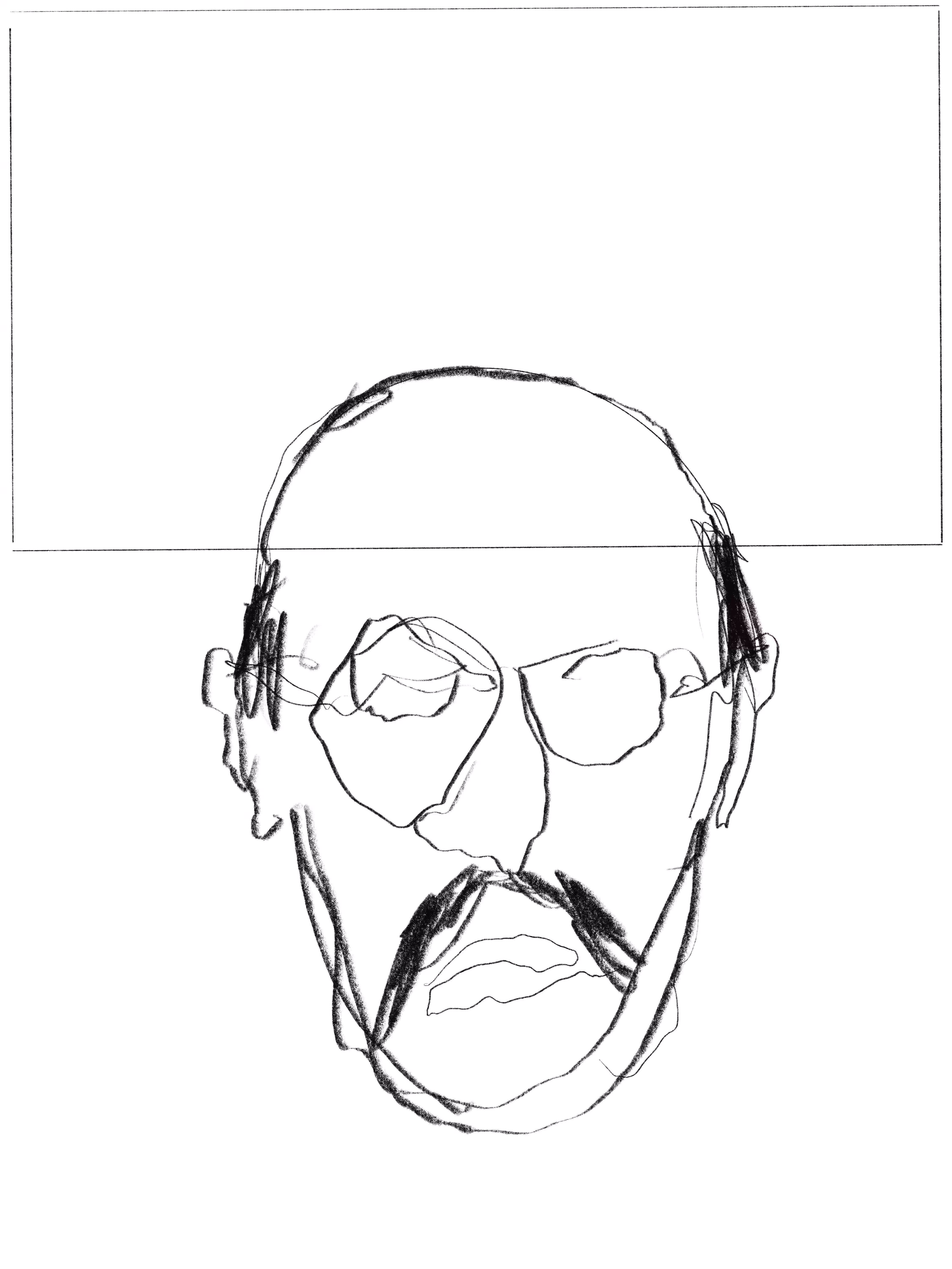 Portrait of Mark Rothko (unfinished)