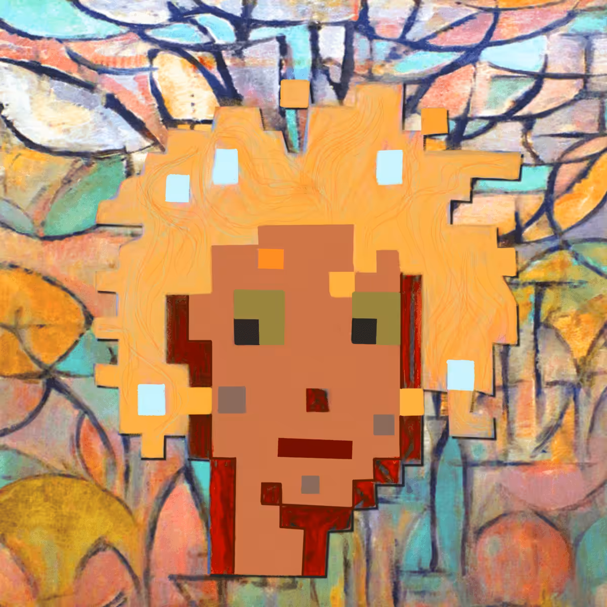 Mondrian Punks #003