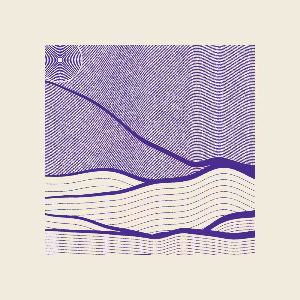 One color sketch #60