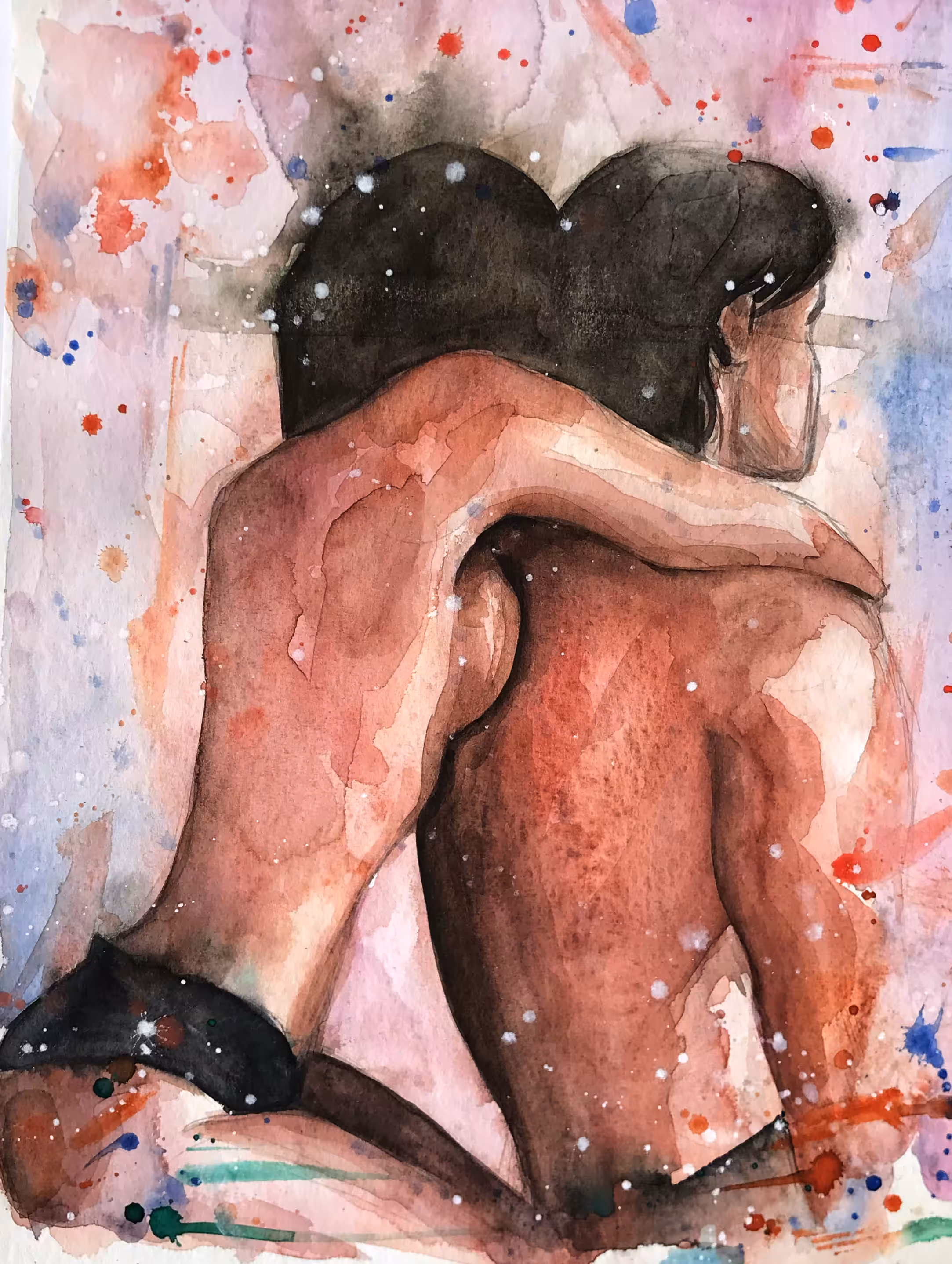 Through the bodies