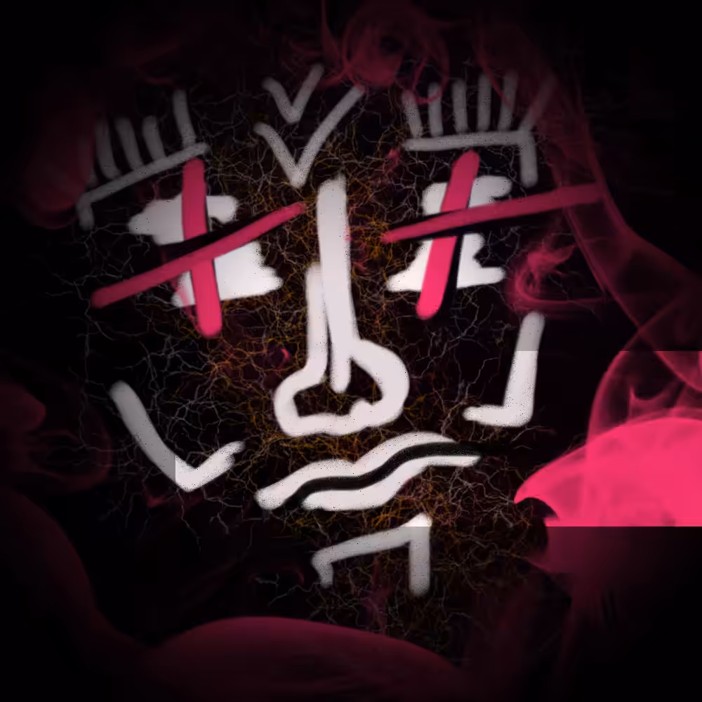 Pink Cross Eyes