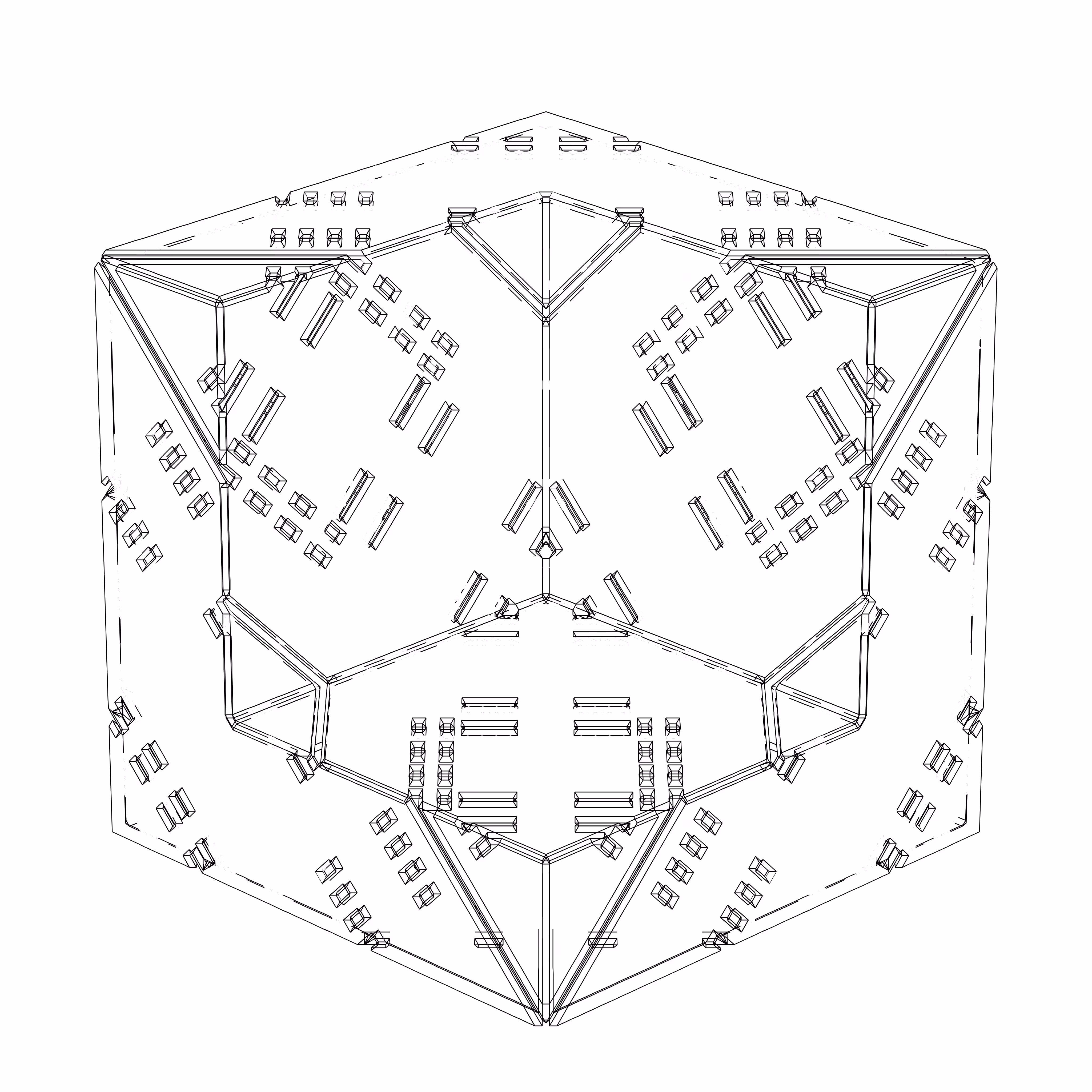 LL21 Alien Art Cube #826
