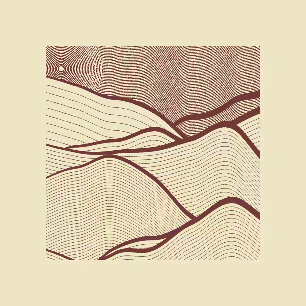 One color sketch #26