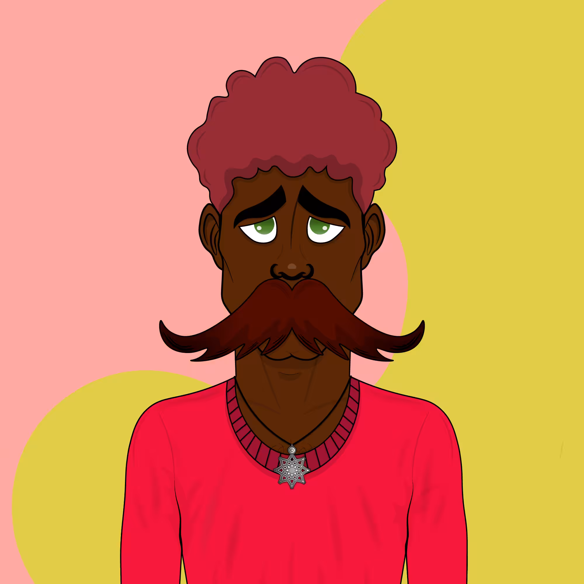 Mustachioed #191