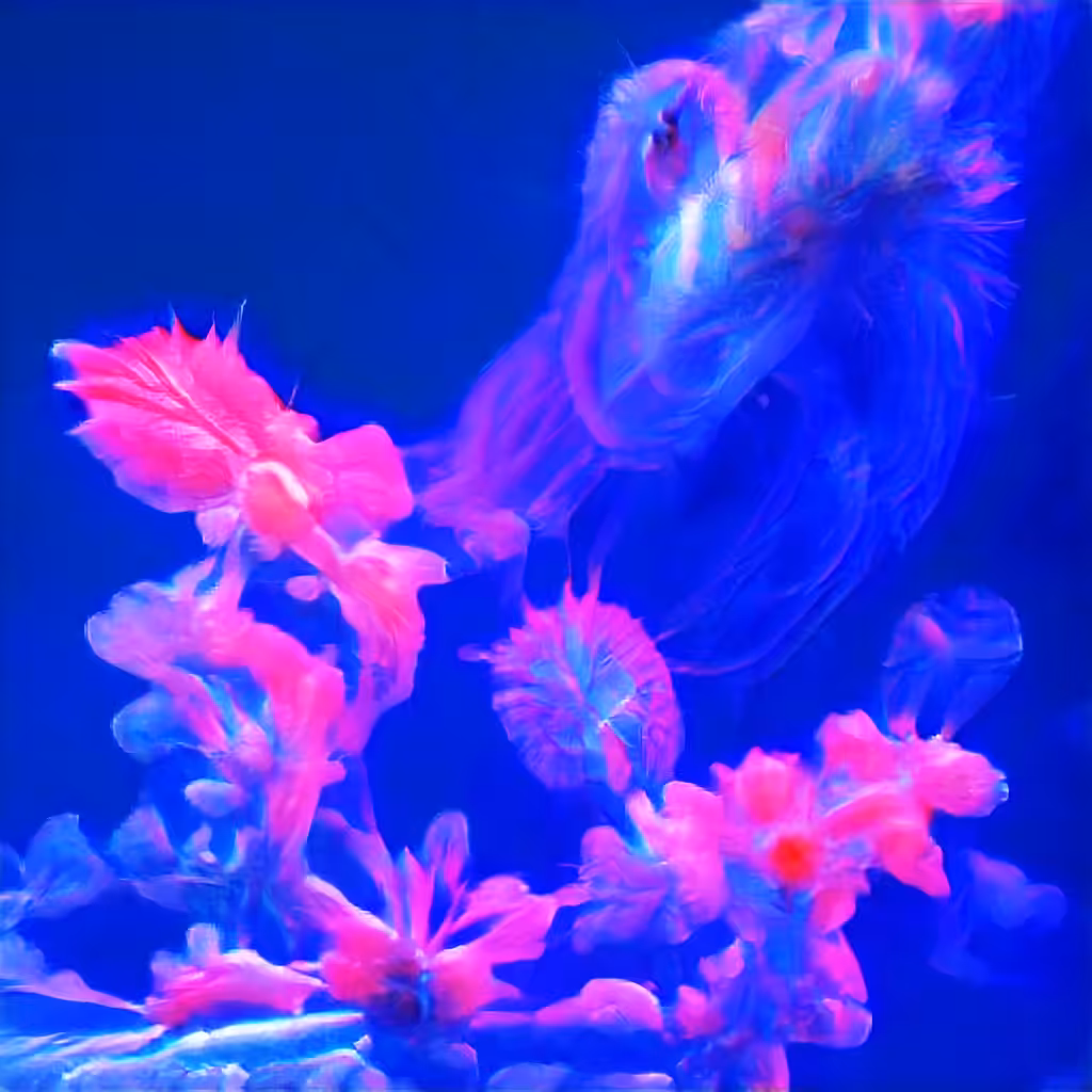 Underwater Fireworks
