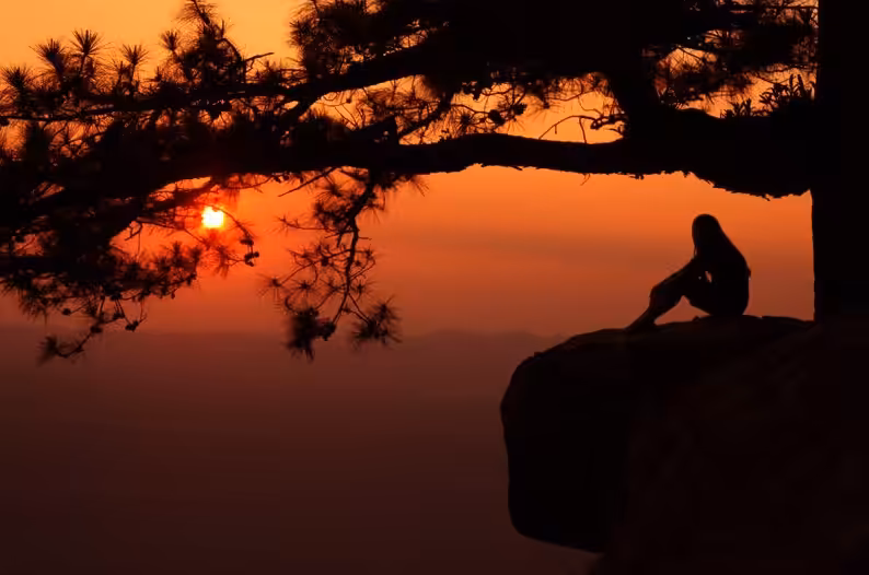 Sunset Phu Kradueng