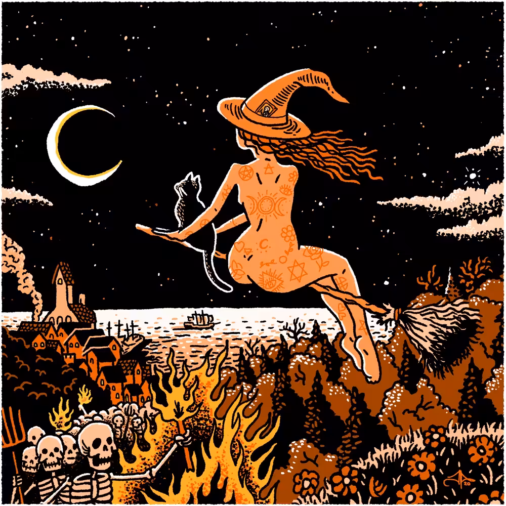 "A Scapegoated Witch"