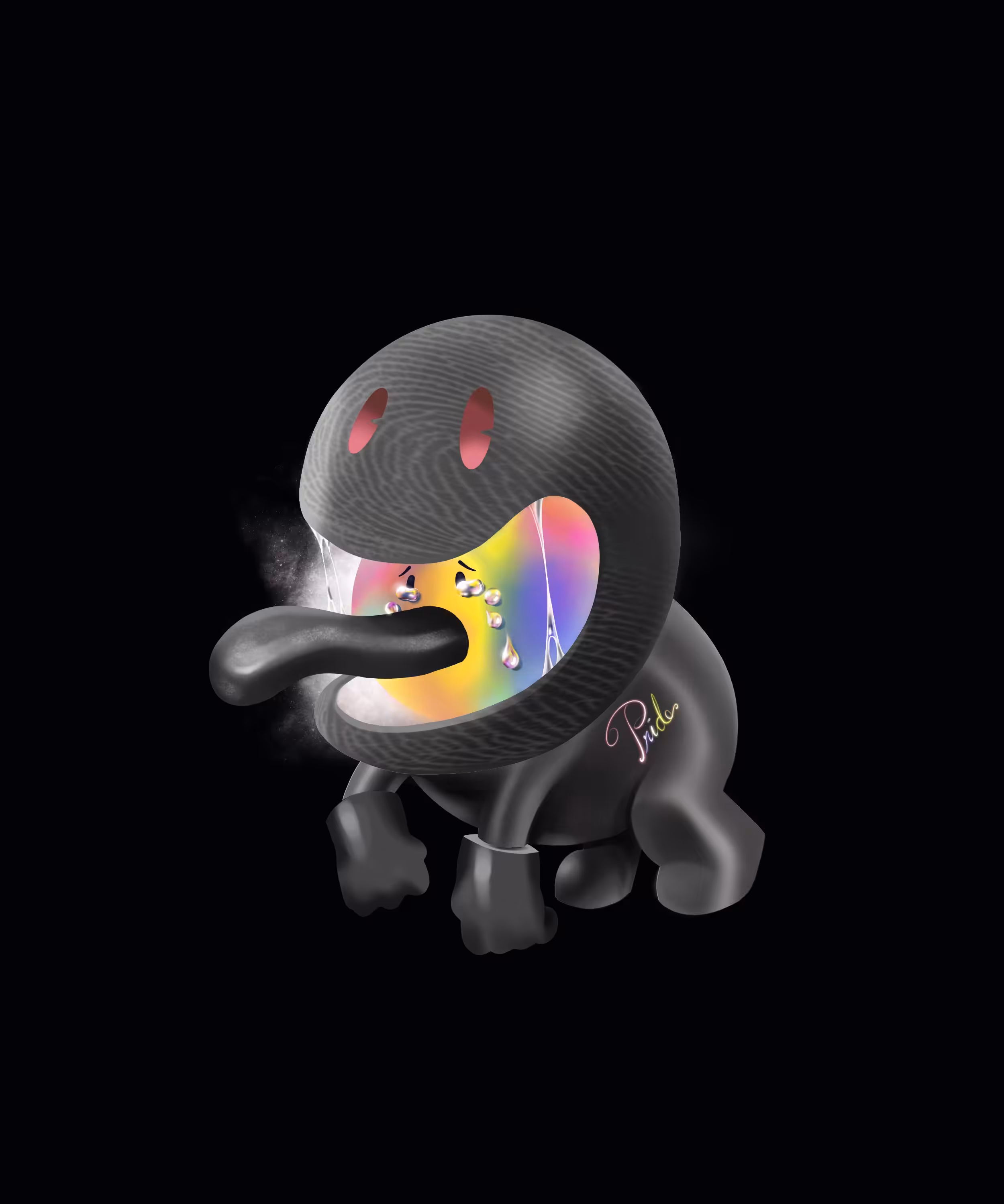 041 Don't cry Human ,Be yourself is here . 