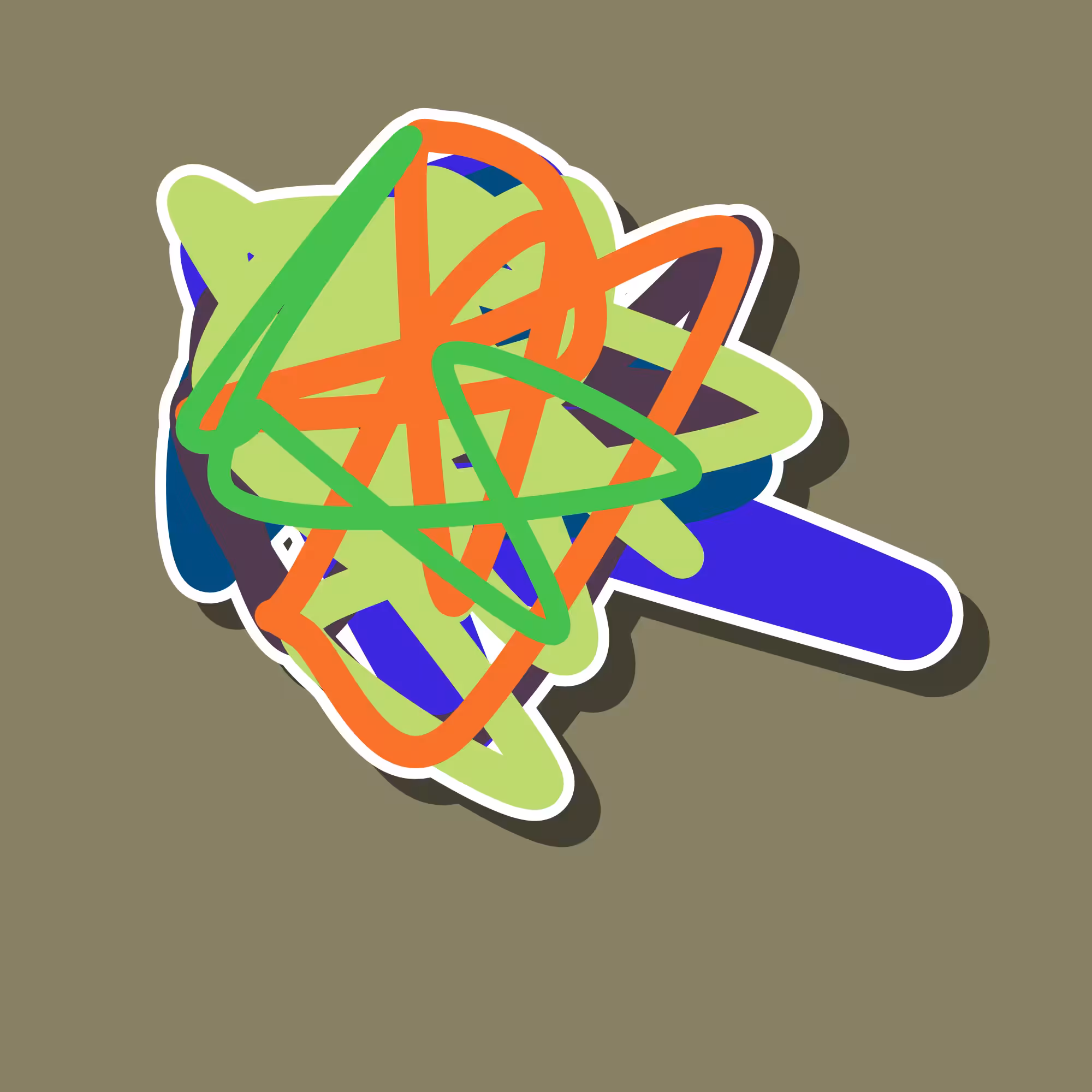 Generative Gestural Abstraction 1 #28