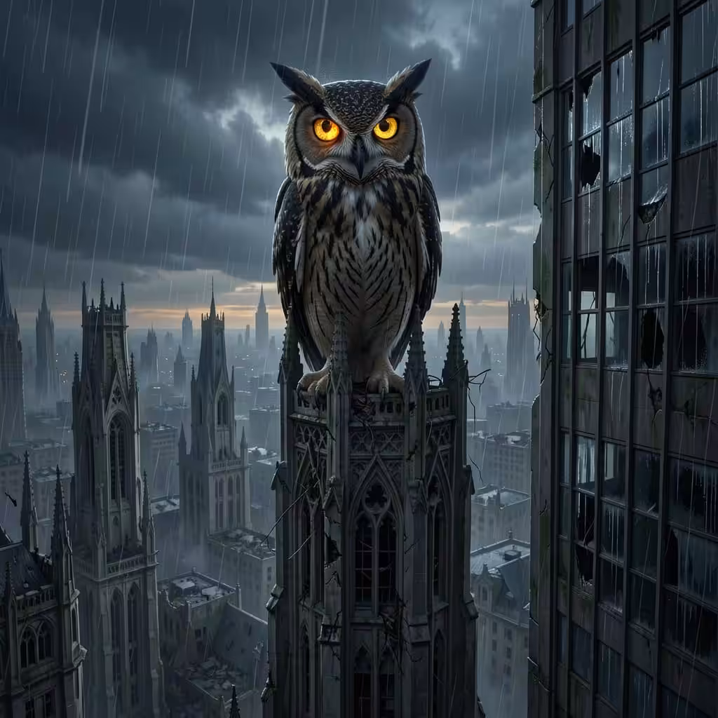 NightCafe Creations: Owl 9