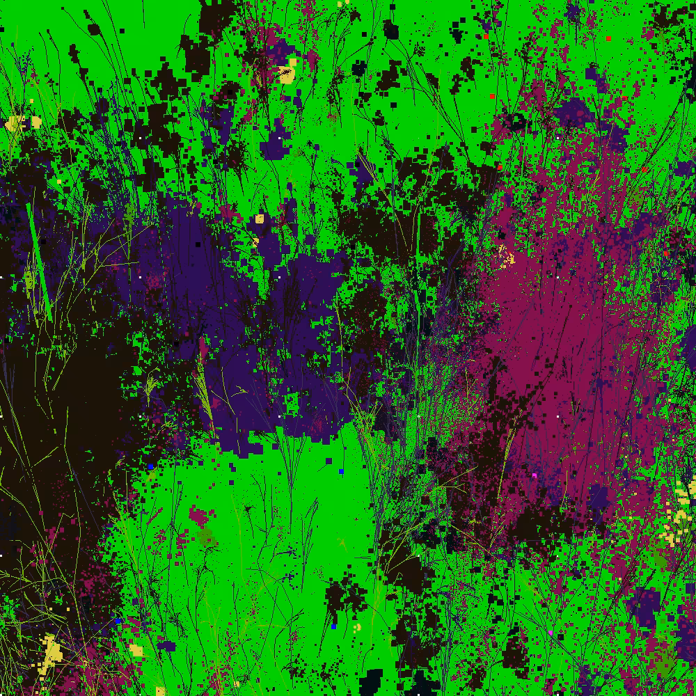 Infinite Garden: 21364 Flowers