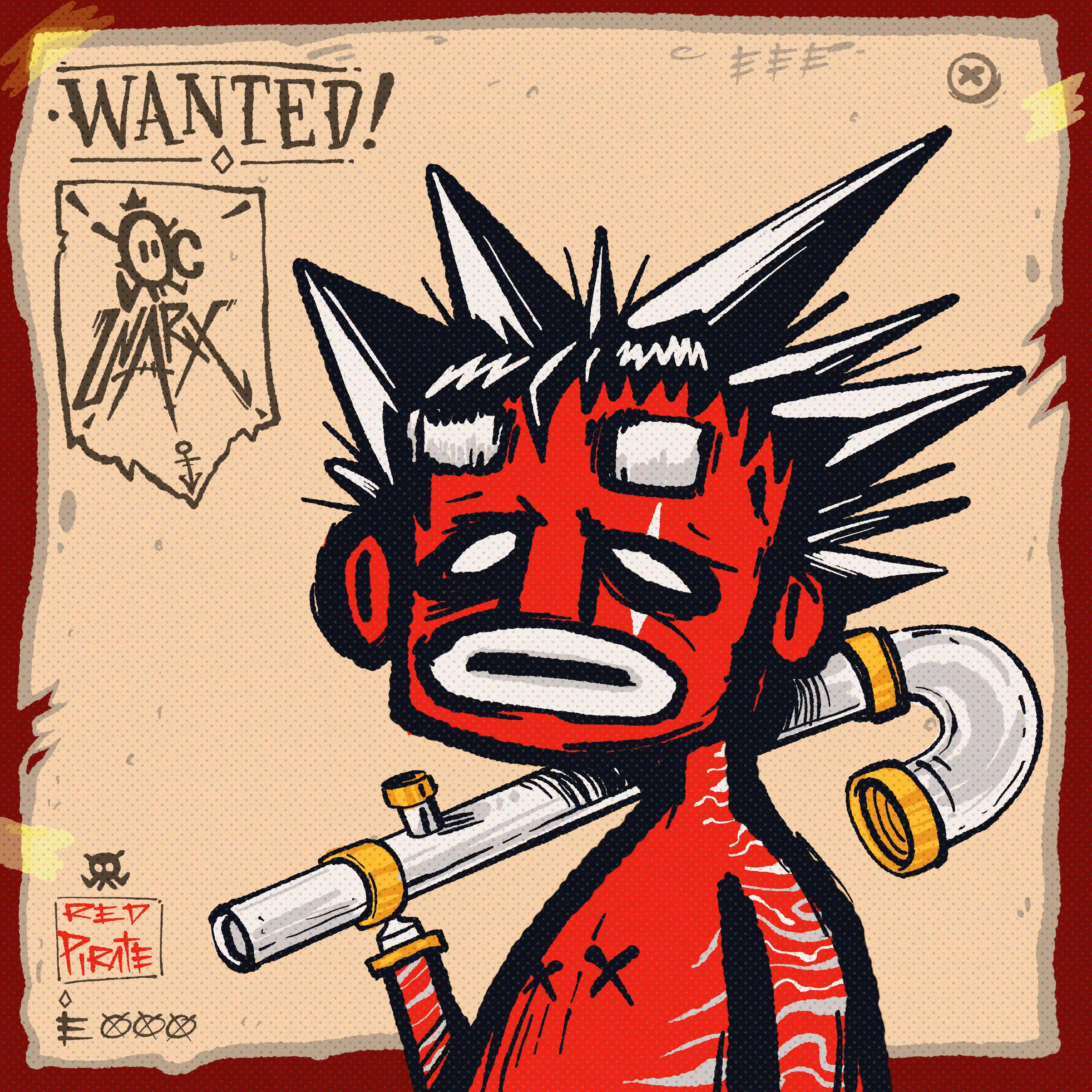 OcWarX 004 | RED PIRATE [Seaman]