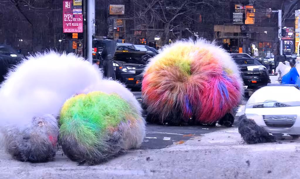 The Hairballs in the city