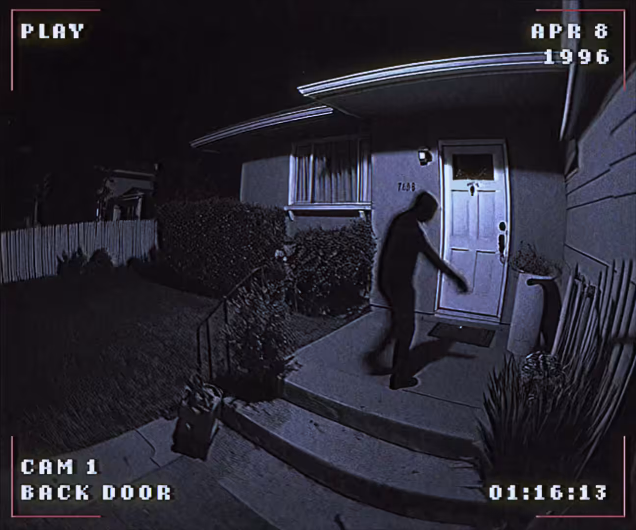 Cam 1: Back Door