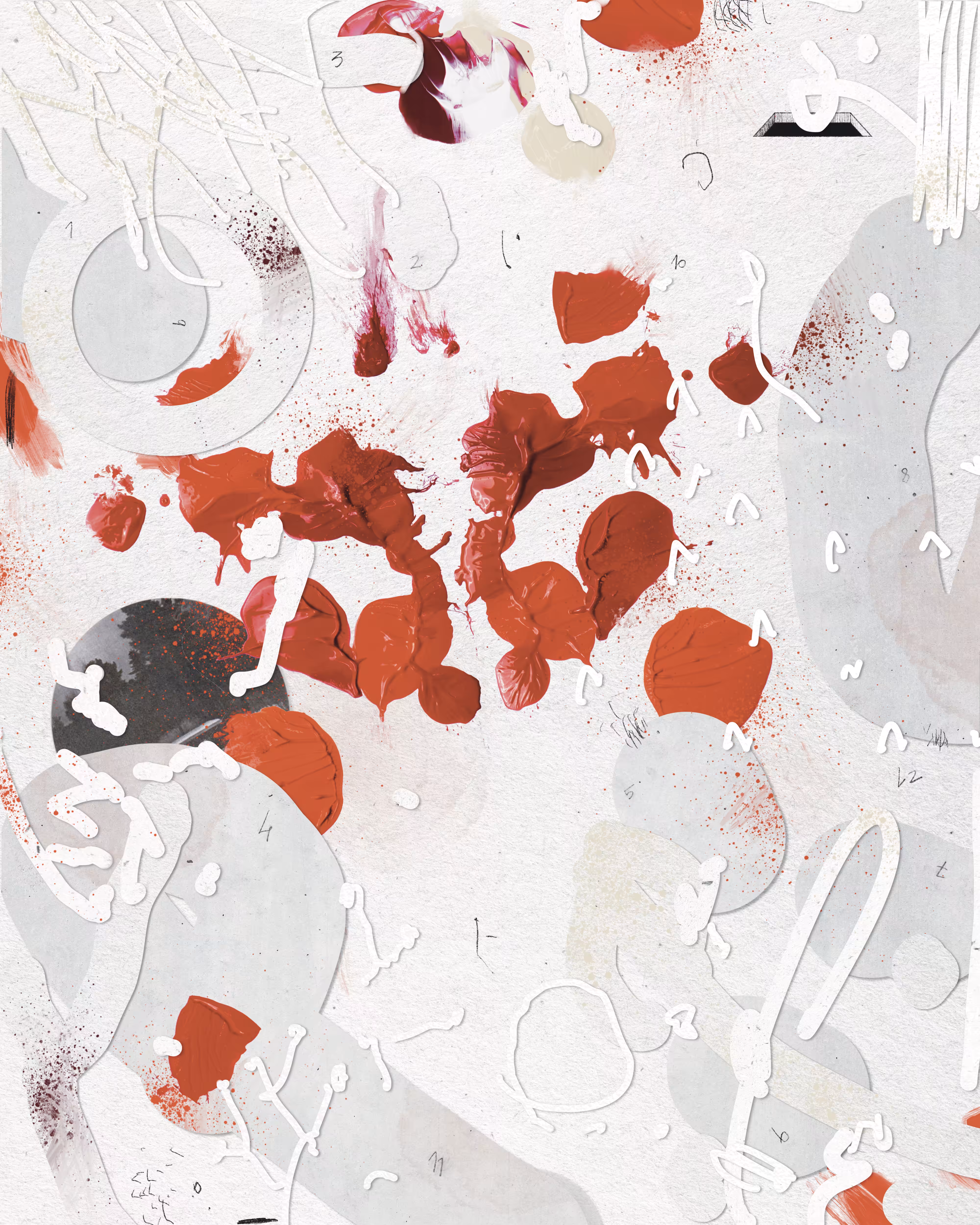 Red Rorschach Test