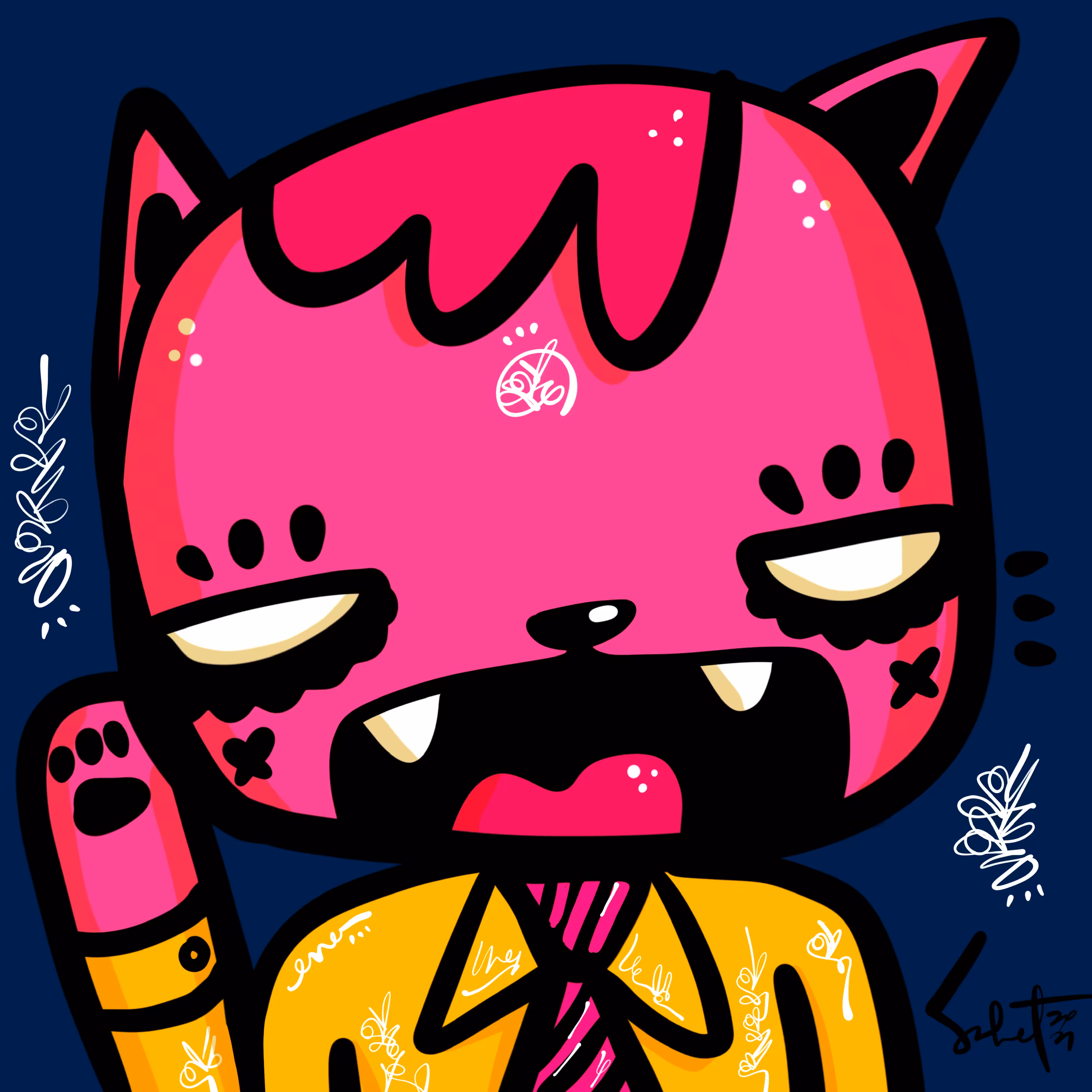 Ugly Kitties by Sabet #292